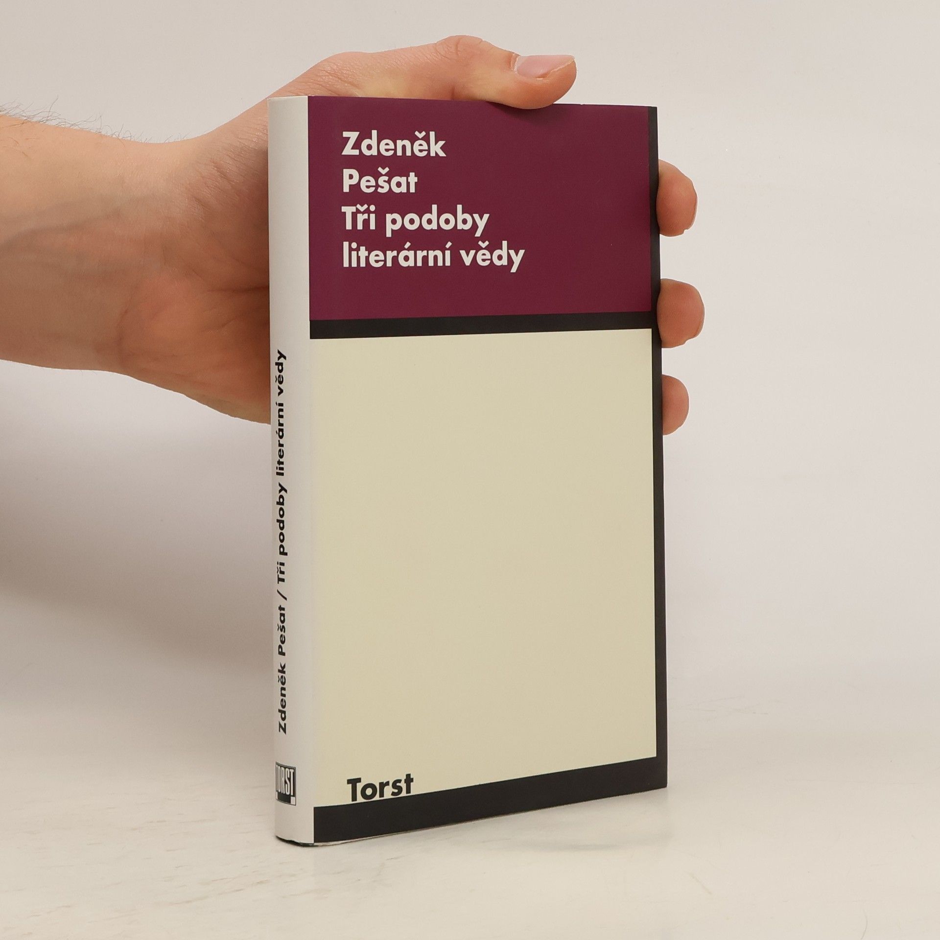 Zdeněk Pešat Tři podoby literární vědy