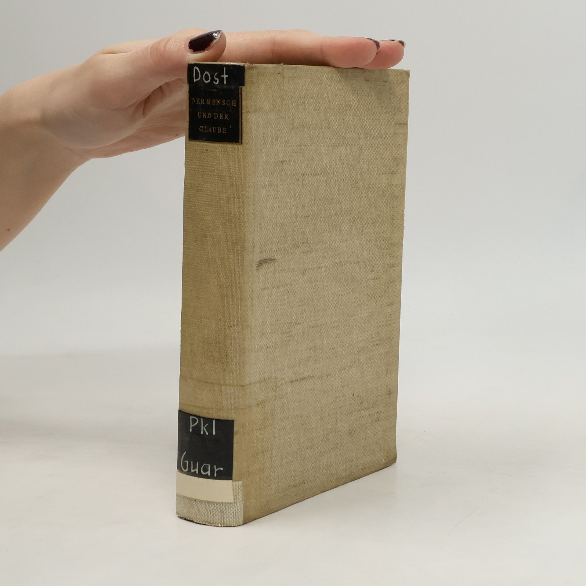 Romano Guardini Der Mensch und der Glaube