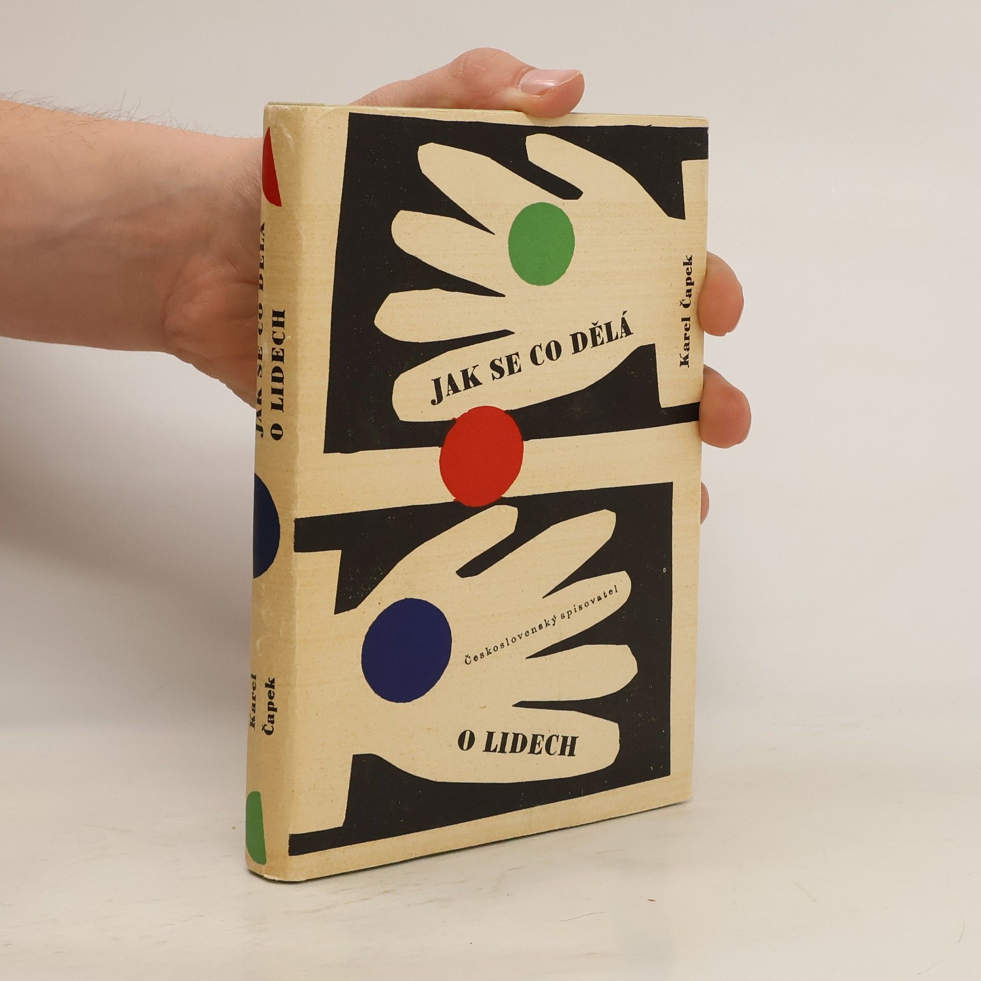 Karel Čapek Jak se co dělá. O lidech