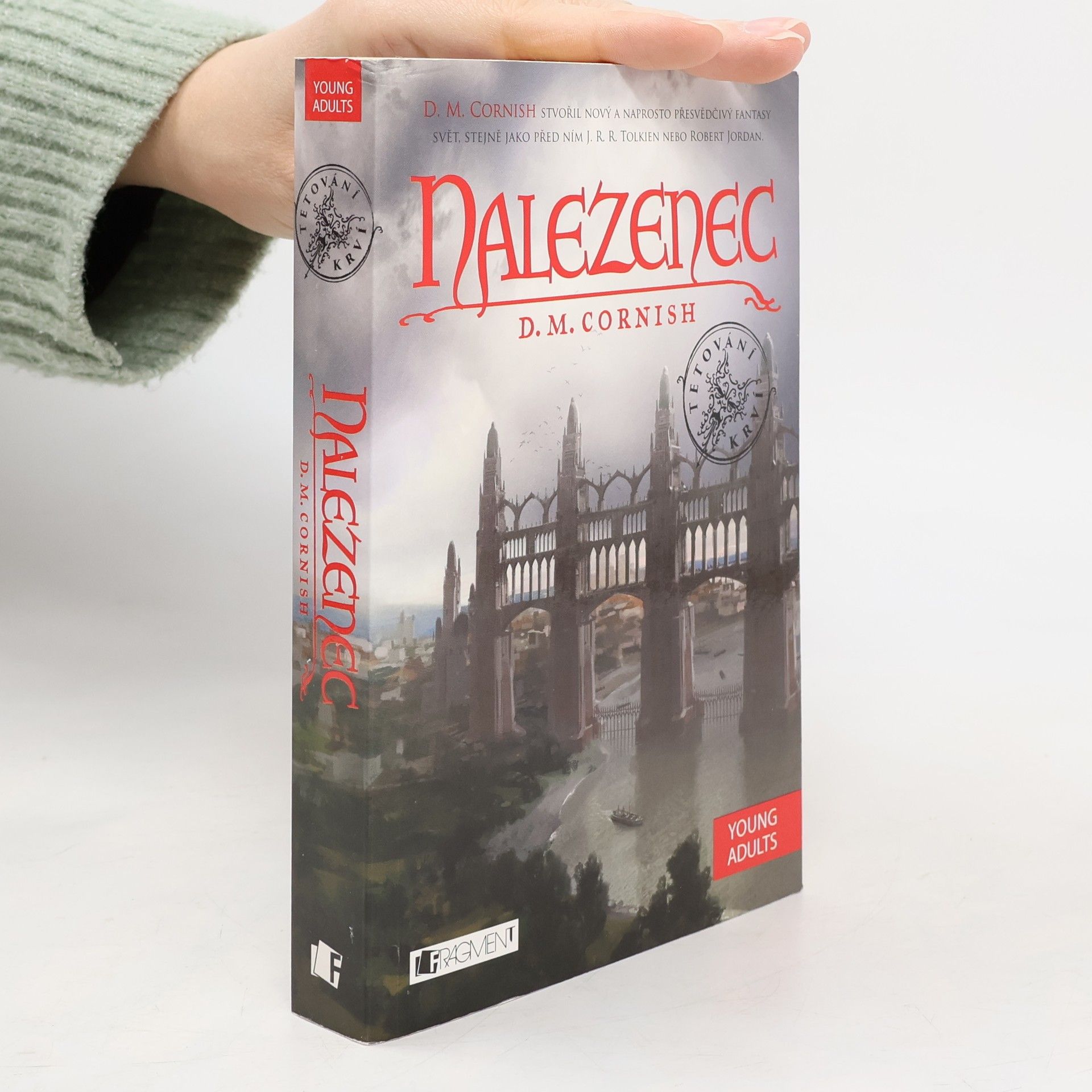 D. M. David M. Cornish Nalezenec. Tetování krví 1