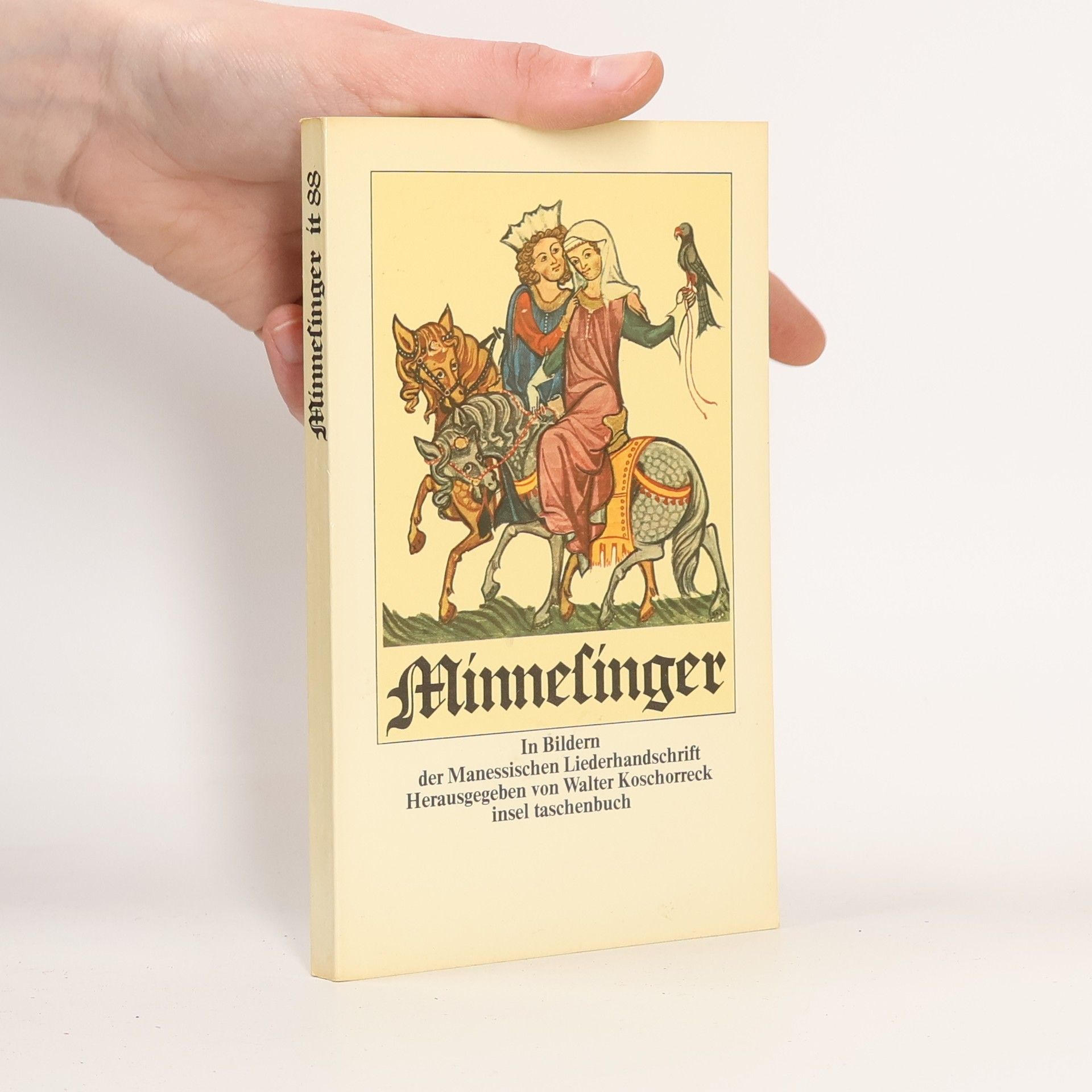 Minnesinger in Bildern der Manessischen Liederhandschrift