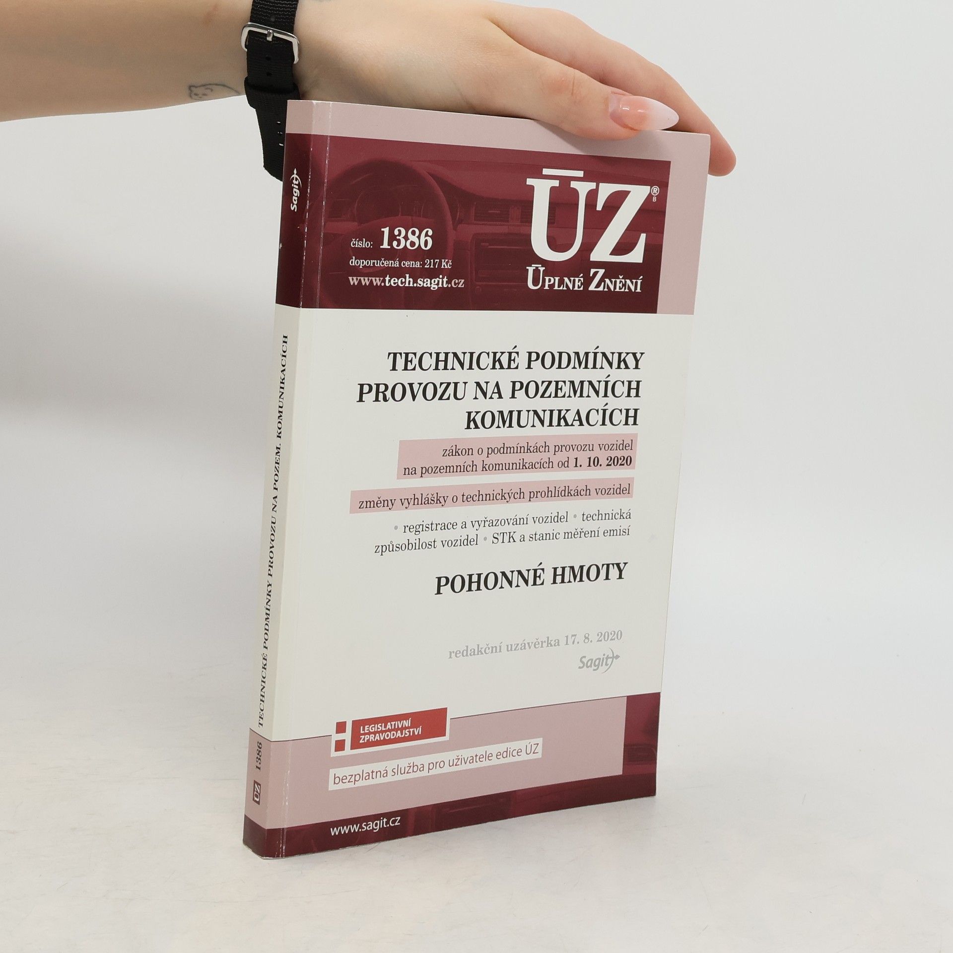 ÚZ 1386 Technické podmínky provozu na pozemních komunikacích, Pohonné hmoty