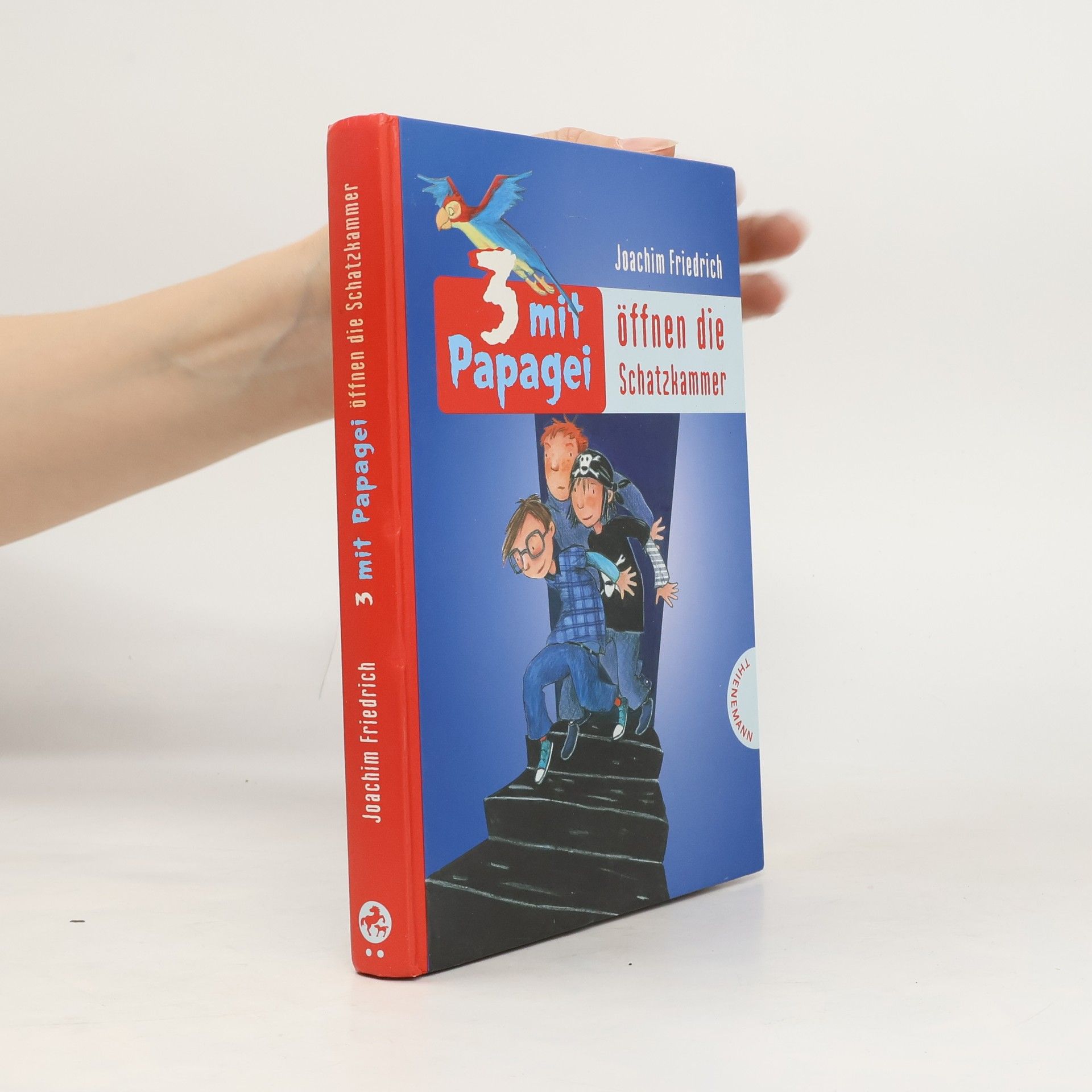 Joachim-Friedrich Kapp 3 mit Papagei öffnen die Schatzkammer
