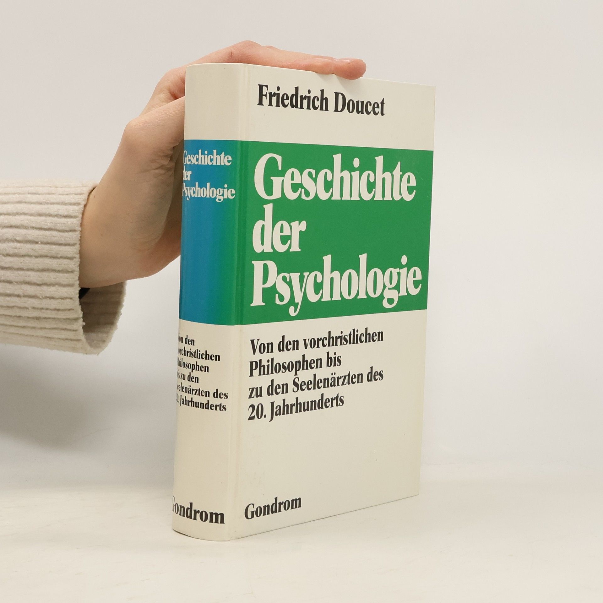 Friedrich W. Doucet Geschichte der Psychologie
