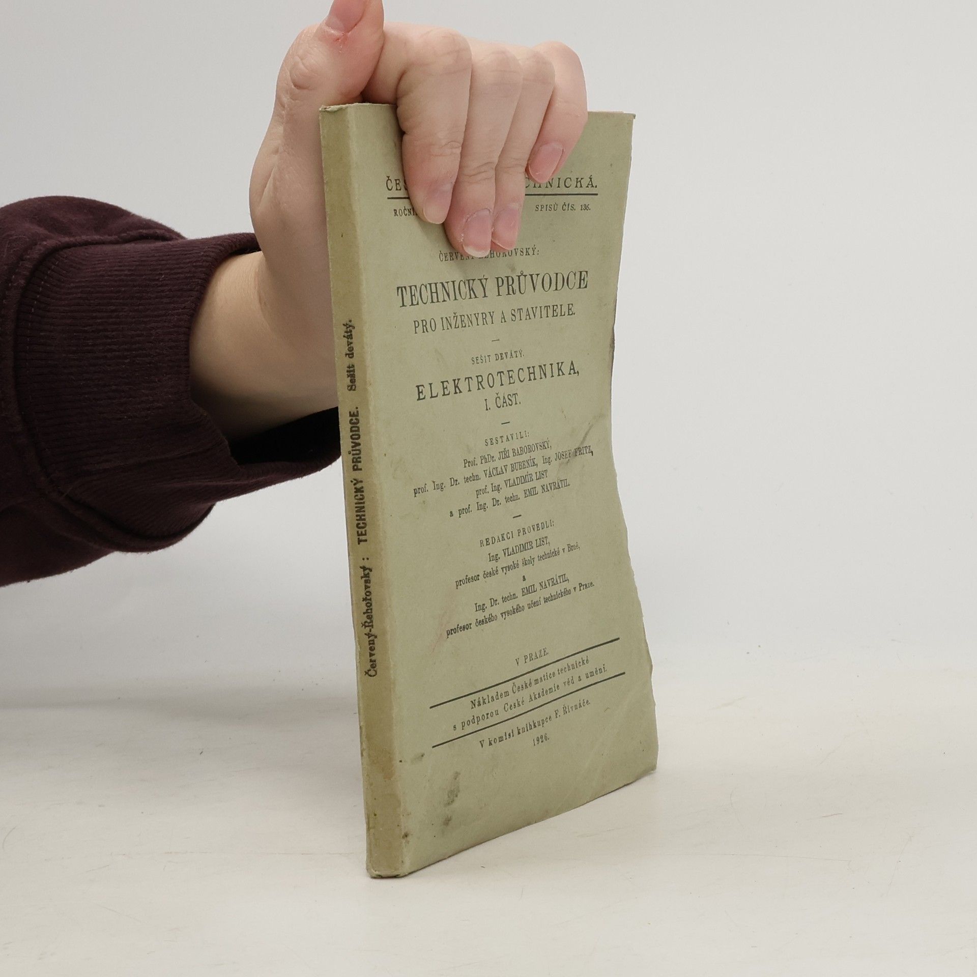 Technický průvodce pro inženýry a stavitelé. Elektrotechnika I.