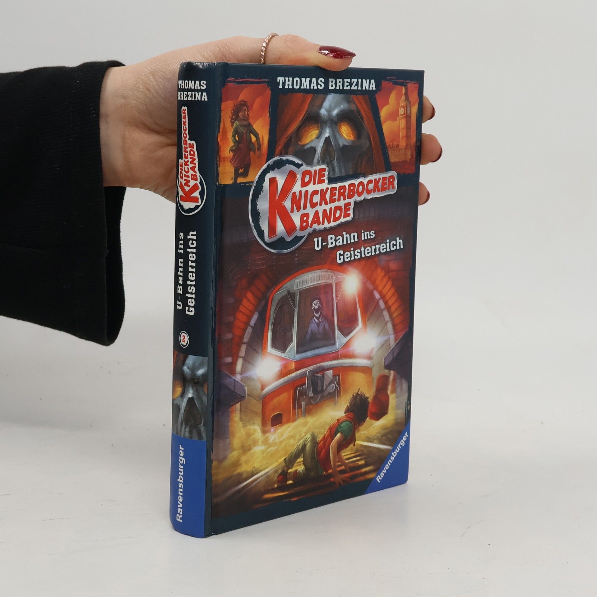 Thomas Brezina Die Knickerbocker-Bande. U-Bahn ins Geisterreich
