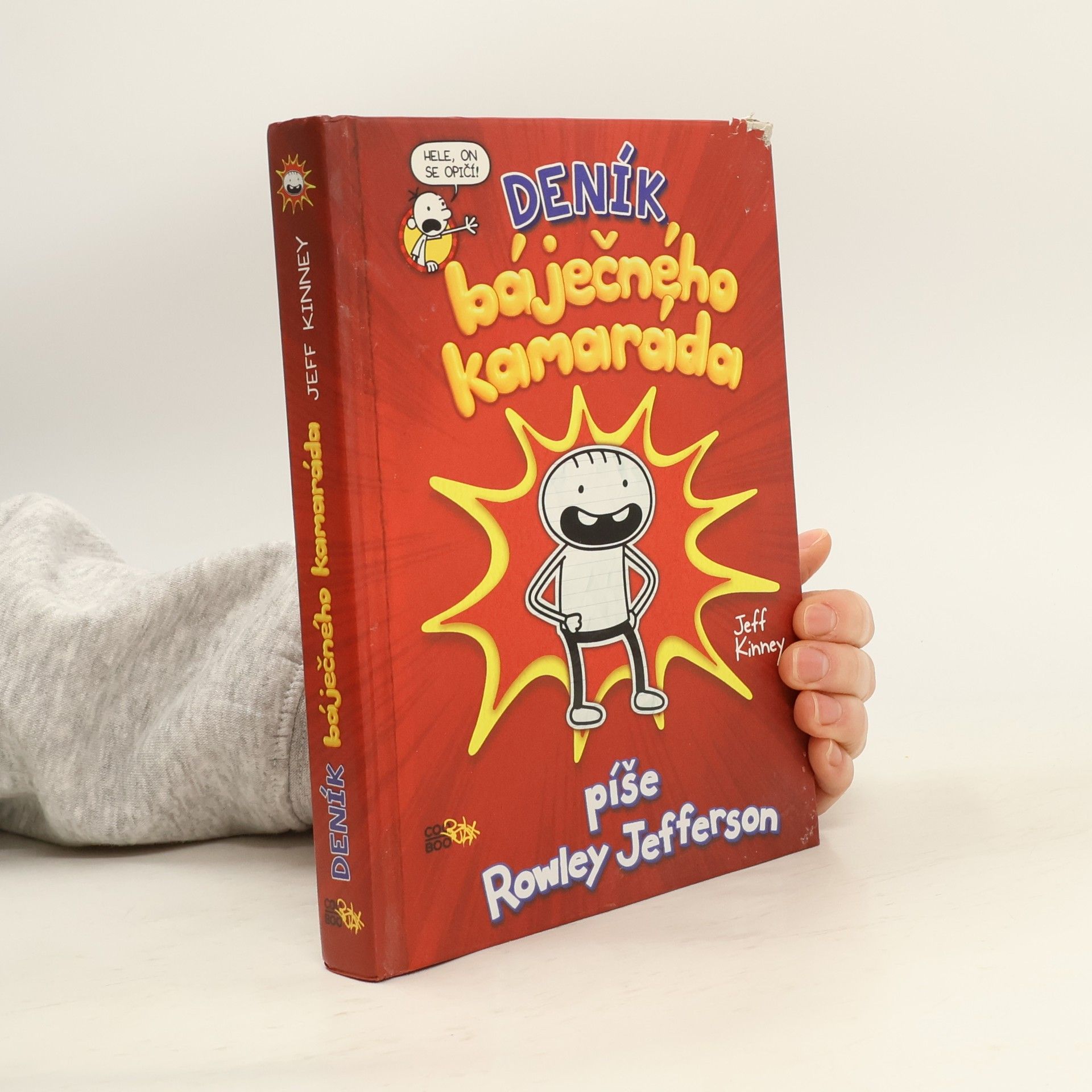 Jeff Kinney Deník báječného kamaráda. Píše Rowley Jefferson