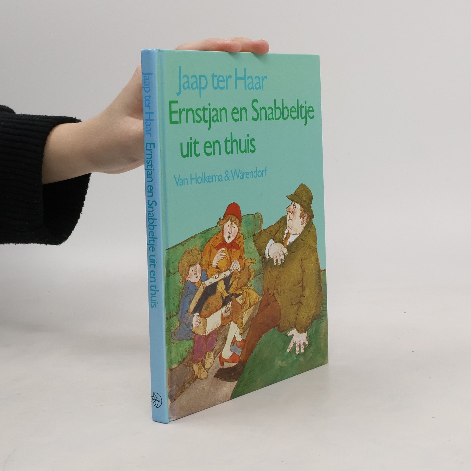 Ernstjan en Snabbeltje uit en thuis