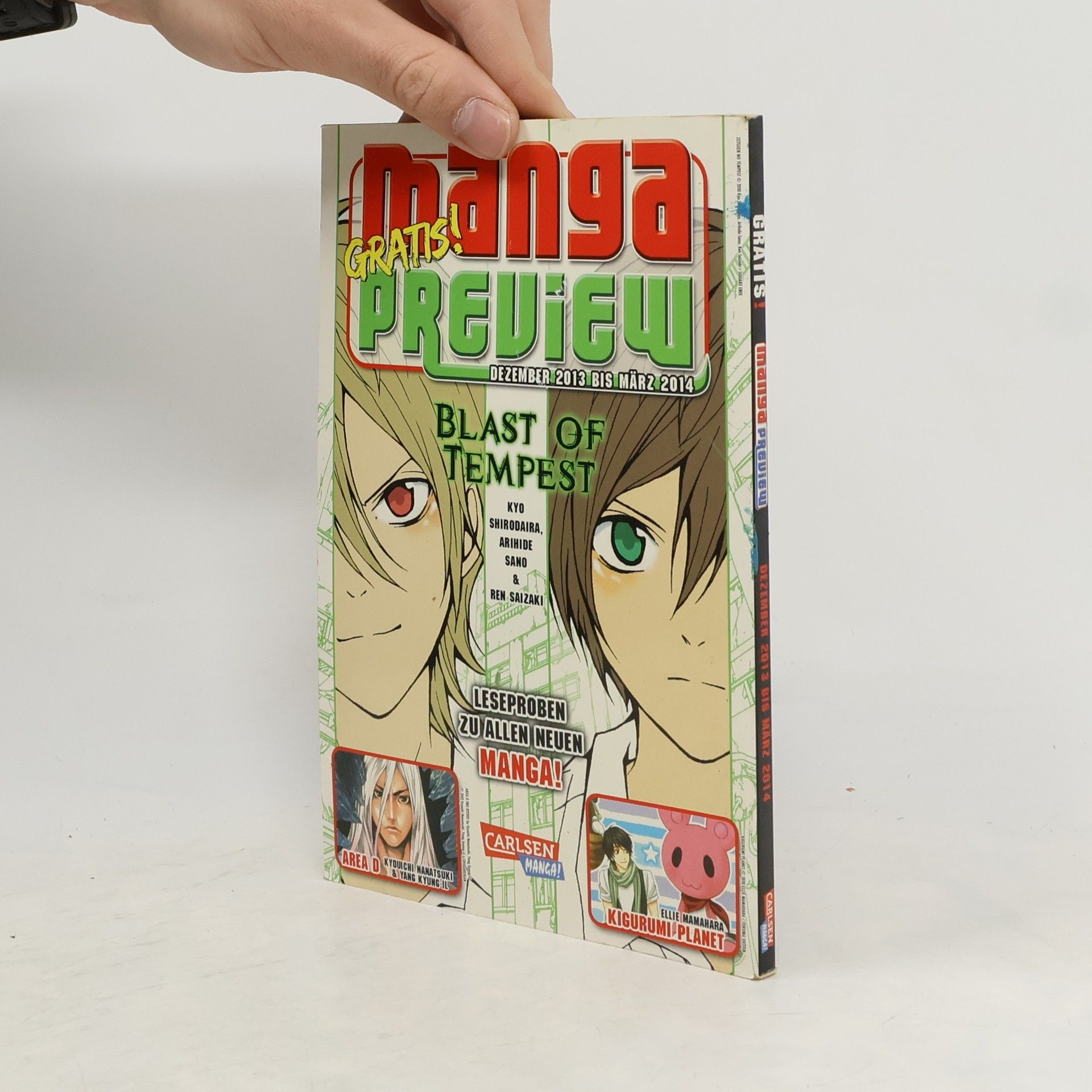 Collectif d'auteurs Manga Preview, Dezember 2013 bis März 2014