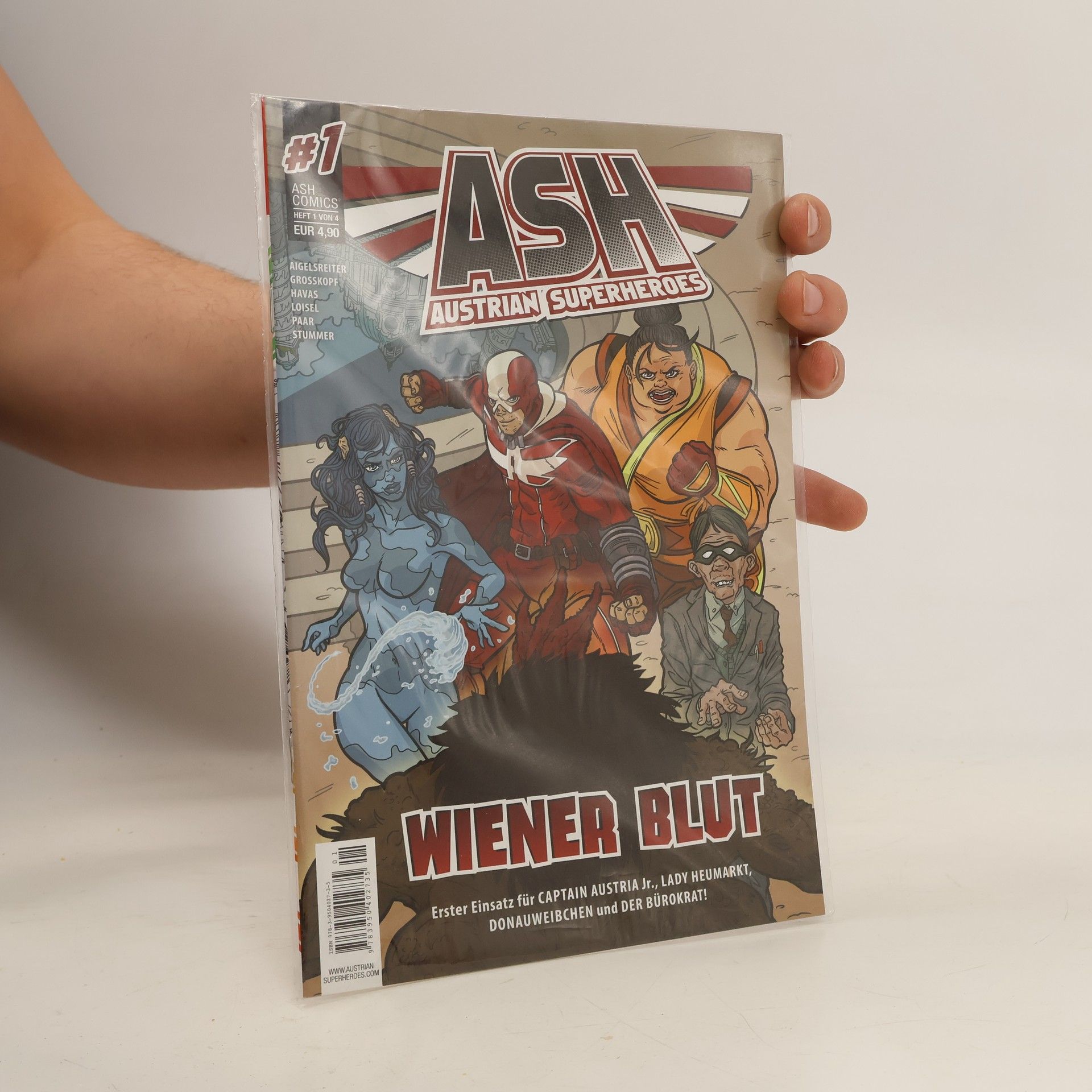 Kolektiv autorů ASH. Austrian Superheroes 1.