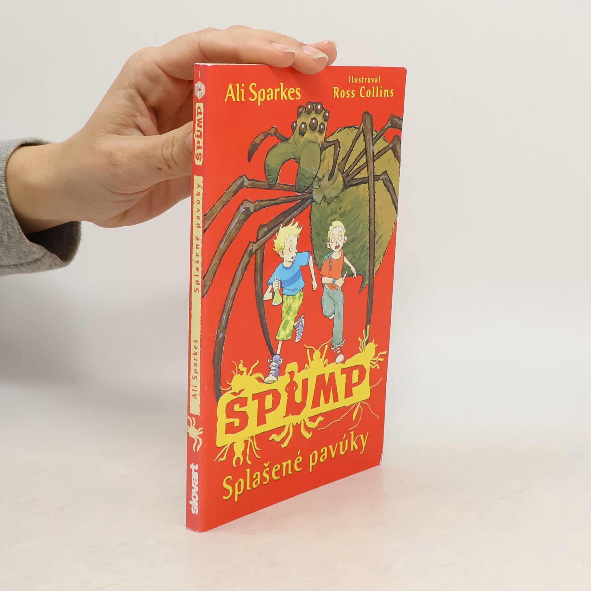 Ali Sparkes Splašené pavúky