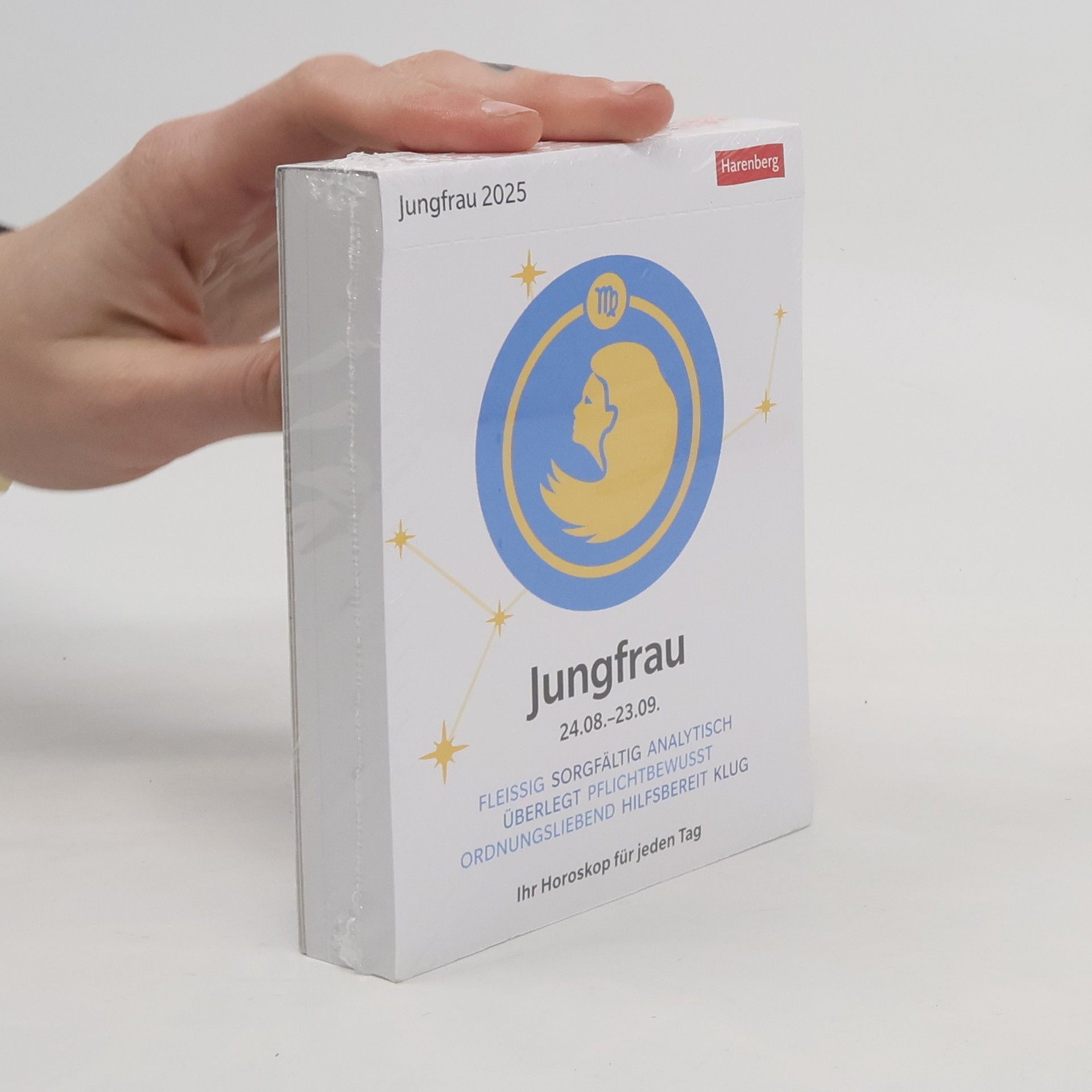 Robert Satorius Jungfrau Sternzeichenkalender 2025 - Tagesabreißkalender - Ihr Horoskop für jeden Tag
