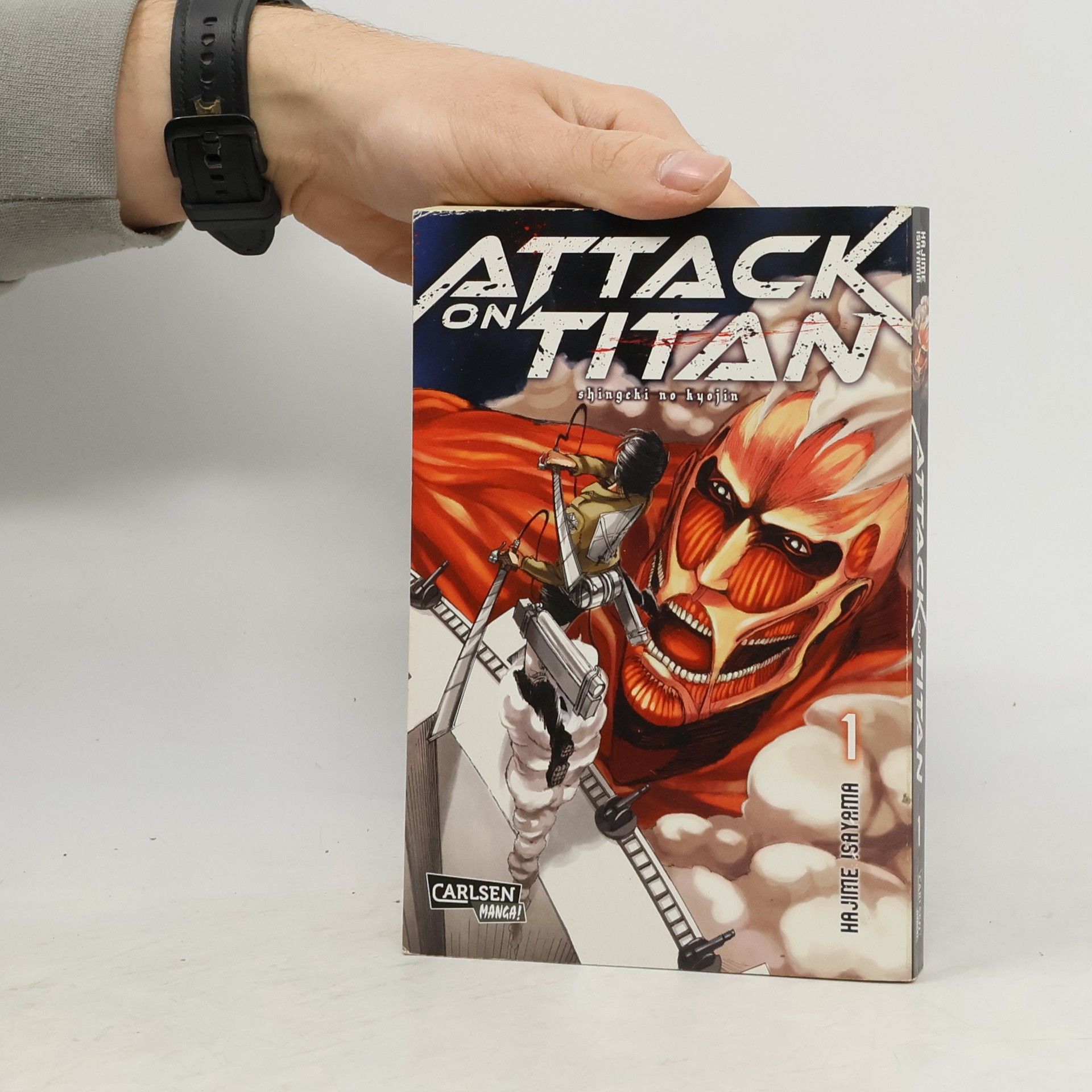 Hajime Isayama Attack on Titan 1