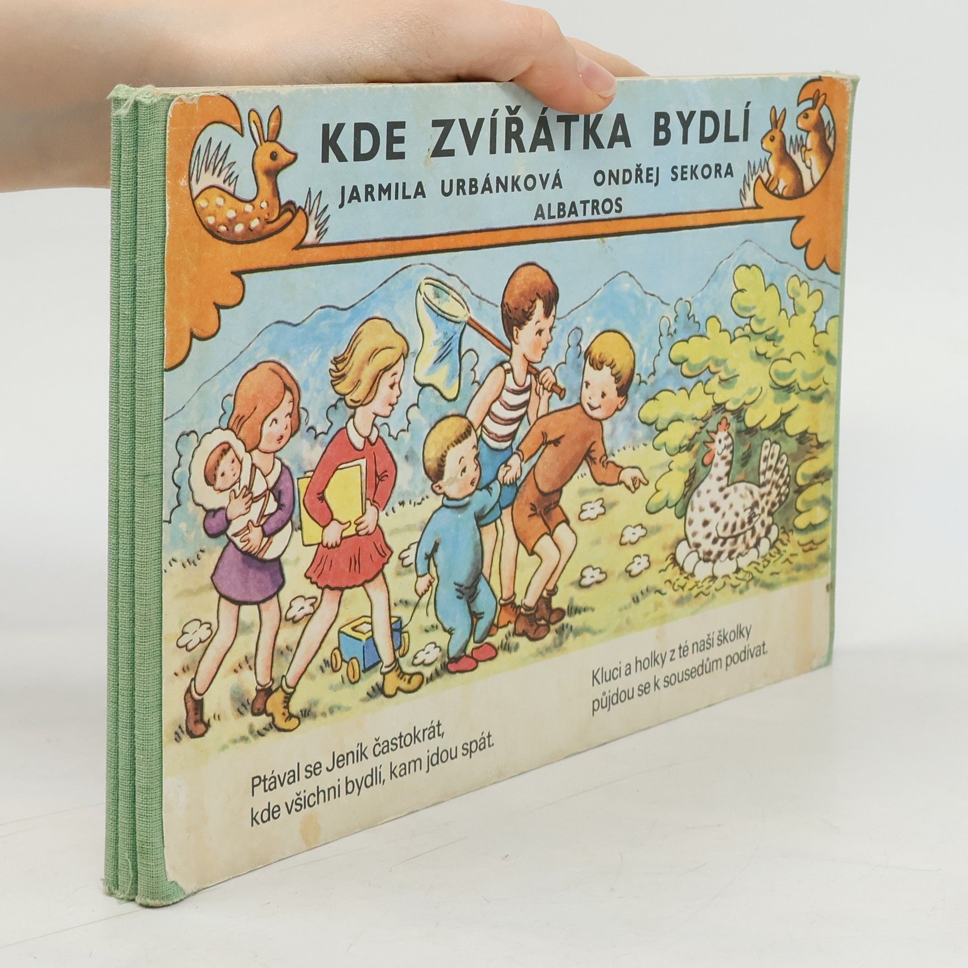 Jarmila Urbánková Kde zvířátka bydlí