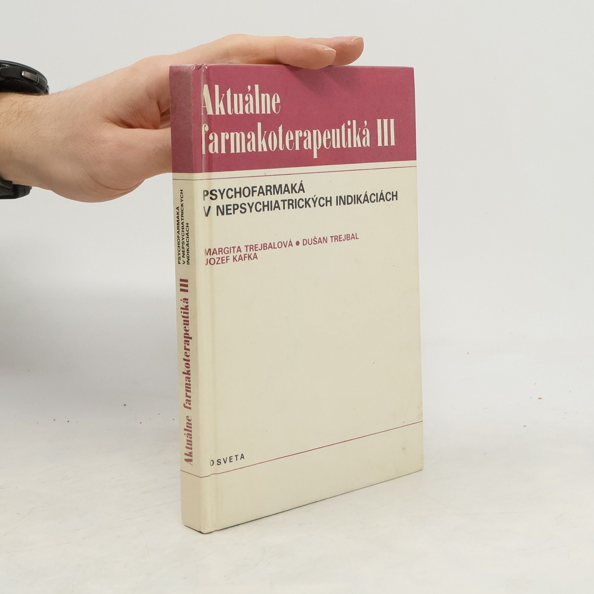 Margita Trejbelová Aktuálne farmakoterapeutiká III. Psychofarmaká v nepsychiatrických indikáciách
