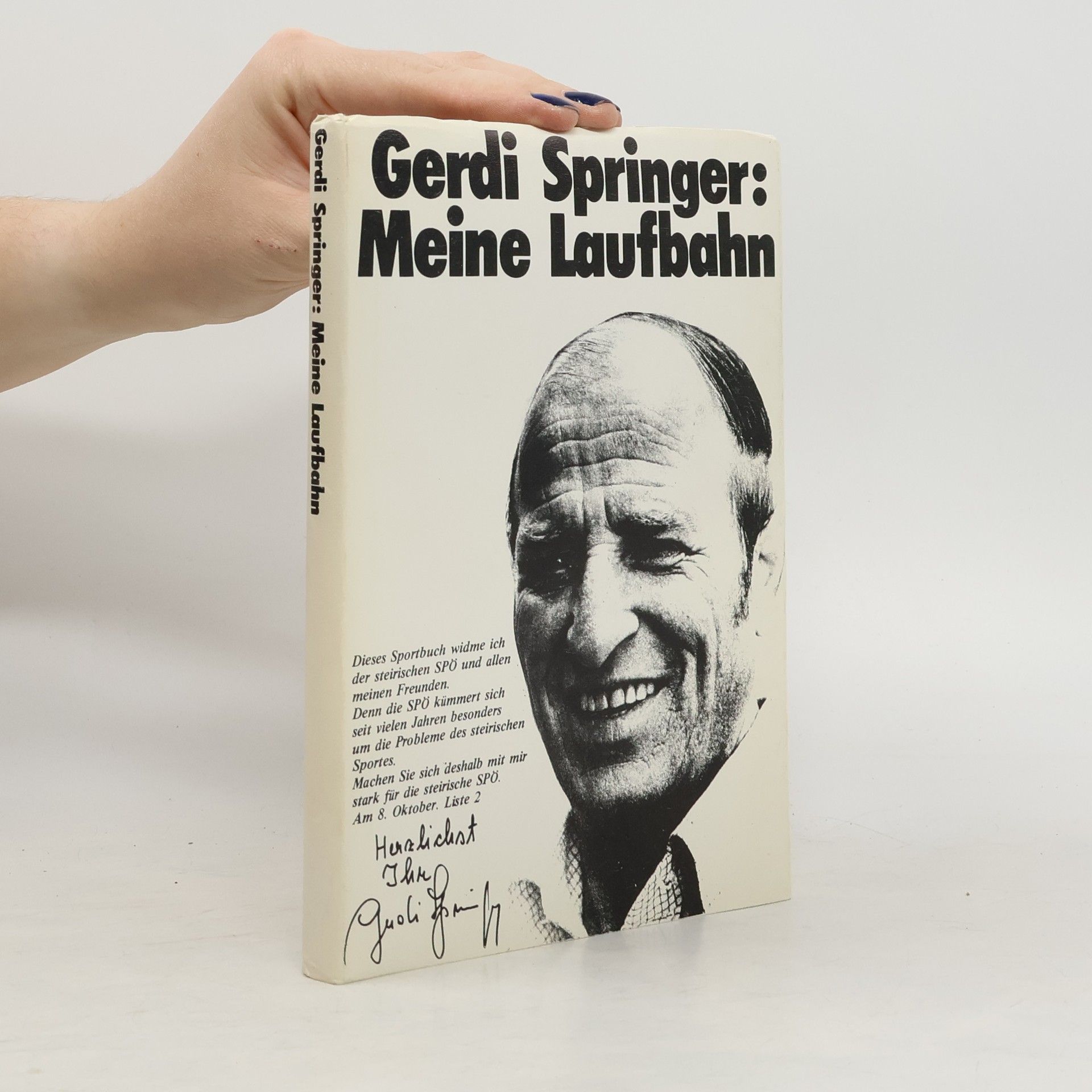 Gerdi Springer  Meine Laufbahn