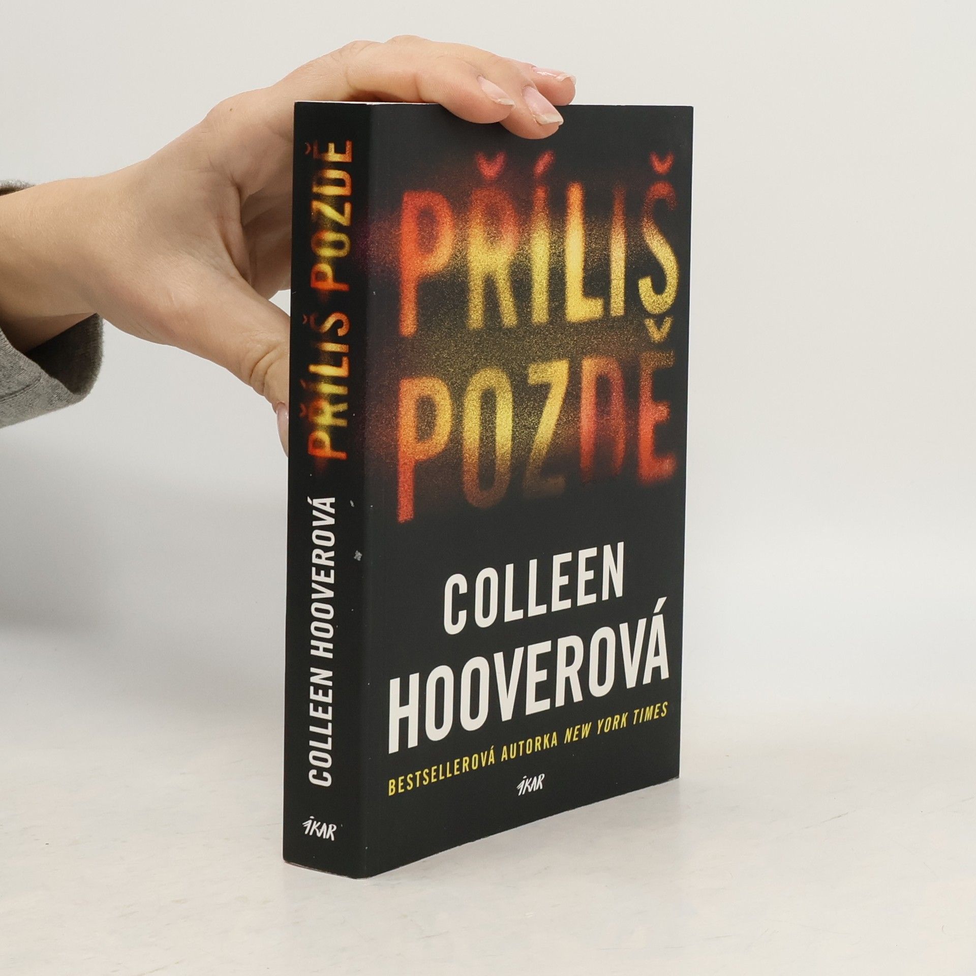 Colleen Hoover Příliš pozdě
