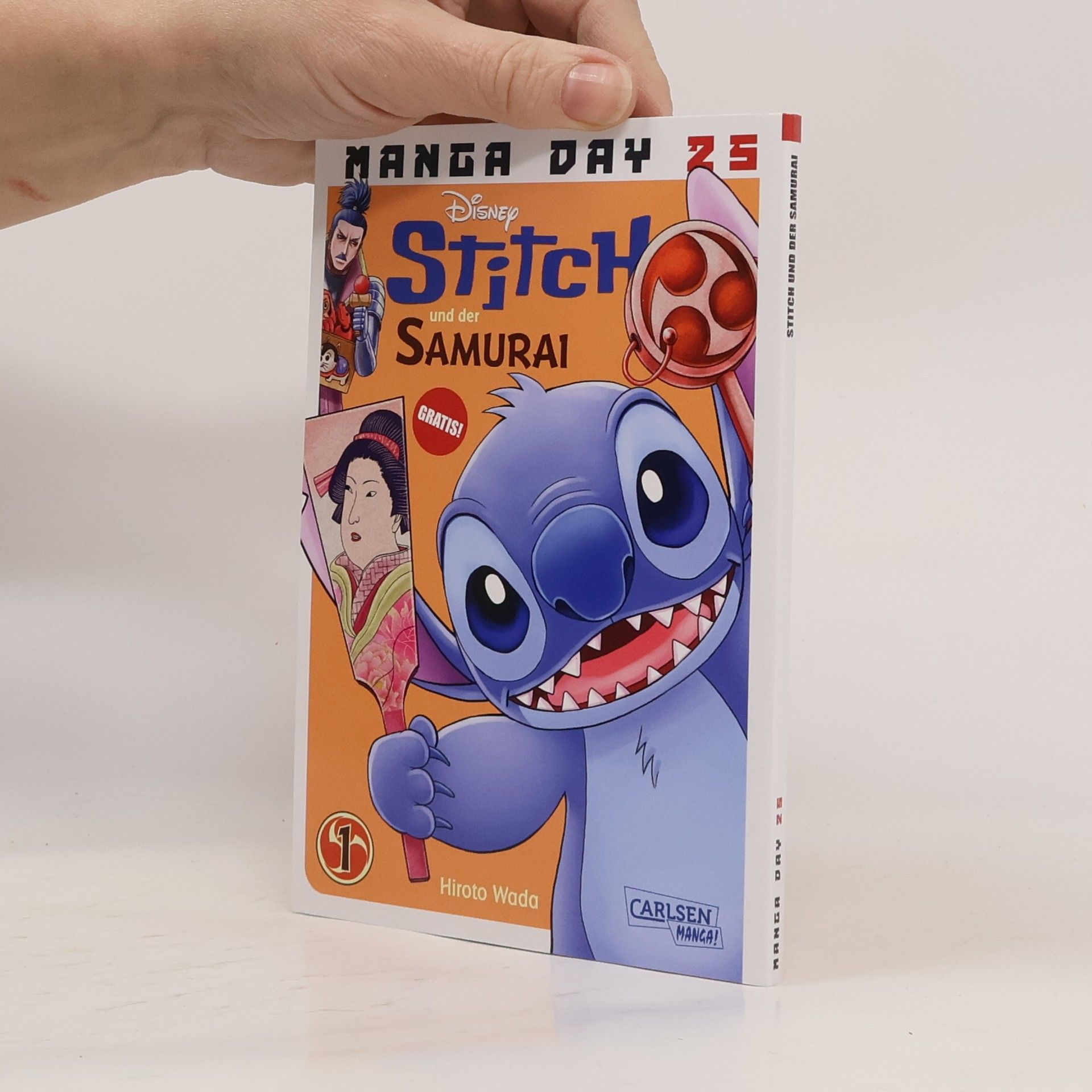 Manga Day 25. Stitch und der Samurai
