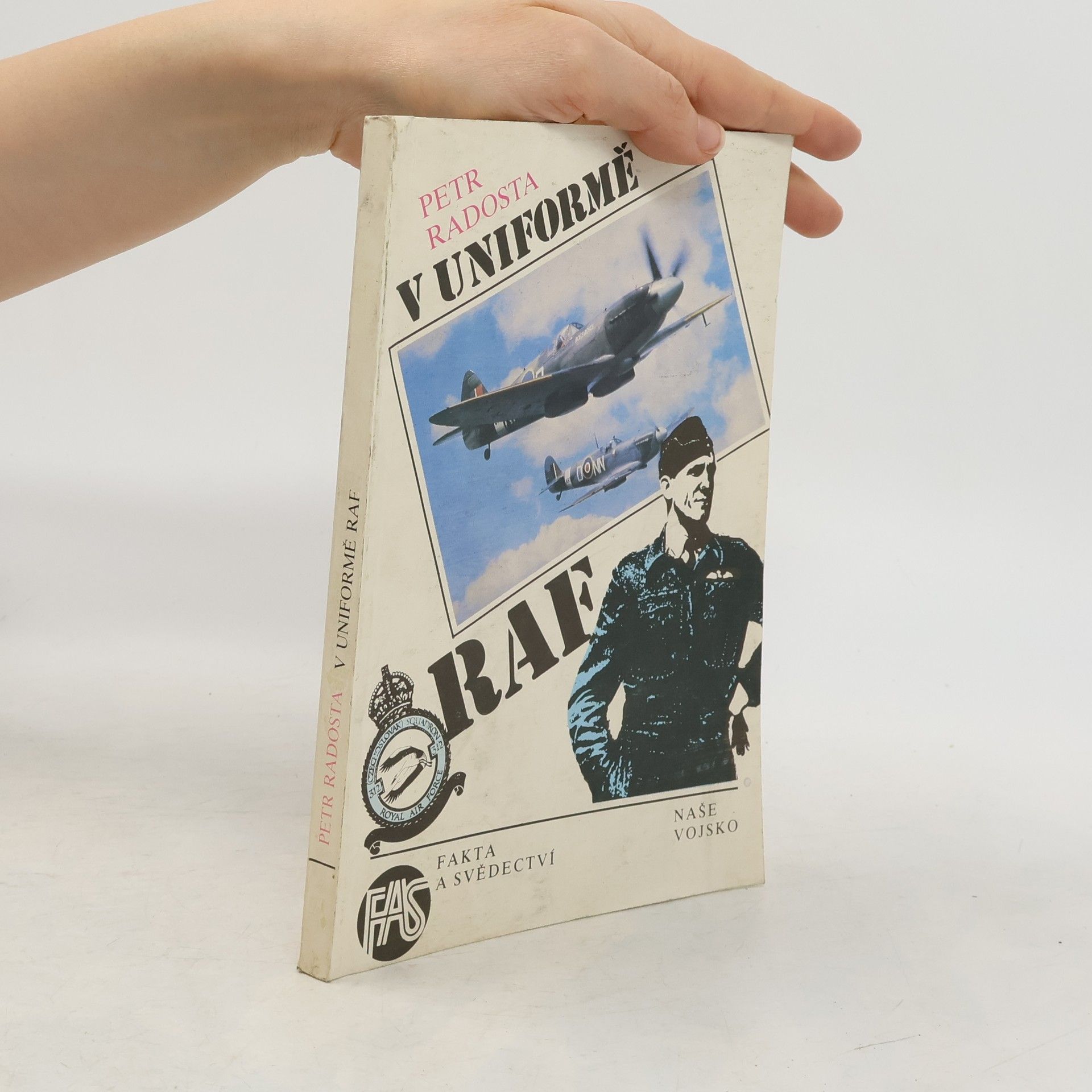 Petr Radosta V uniformě RAF