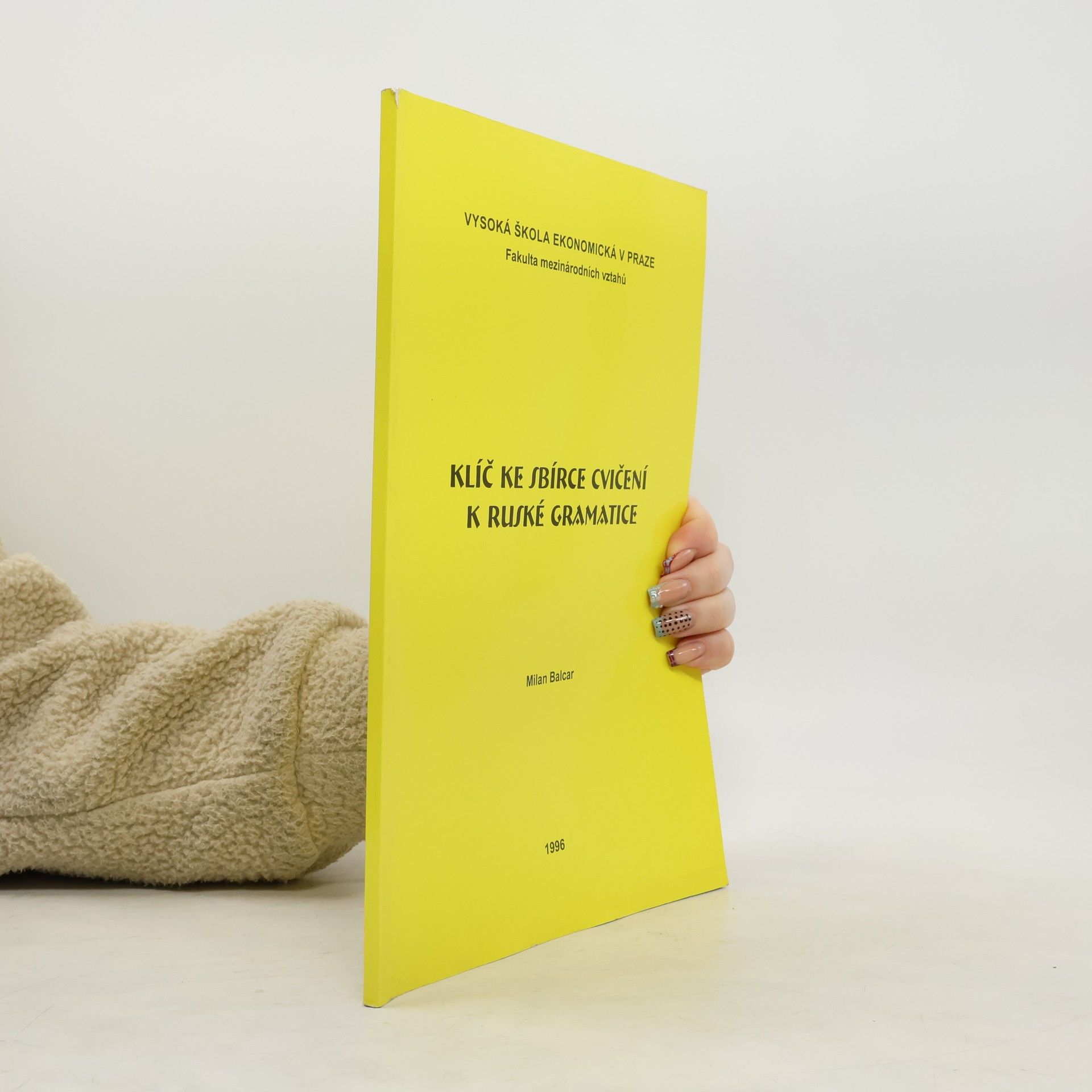 Milan Balcar Klíč ke Sbírce cvičení k ruské gramatice