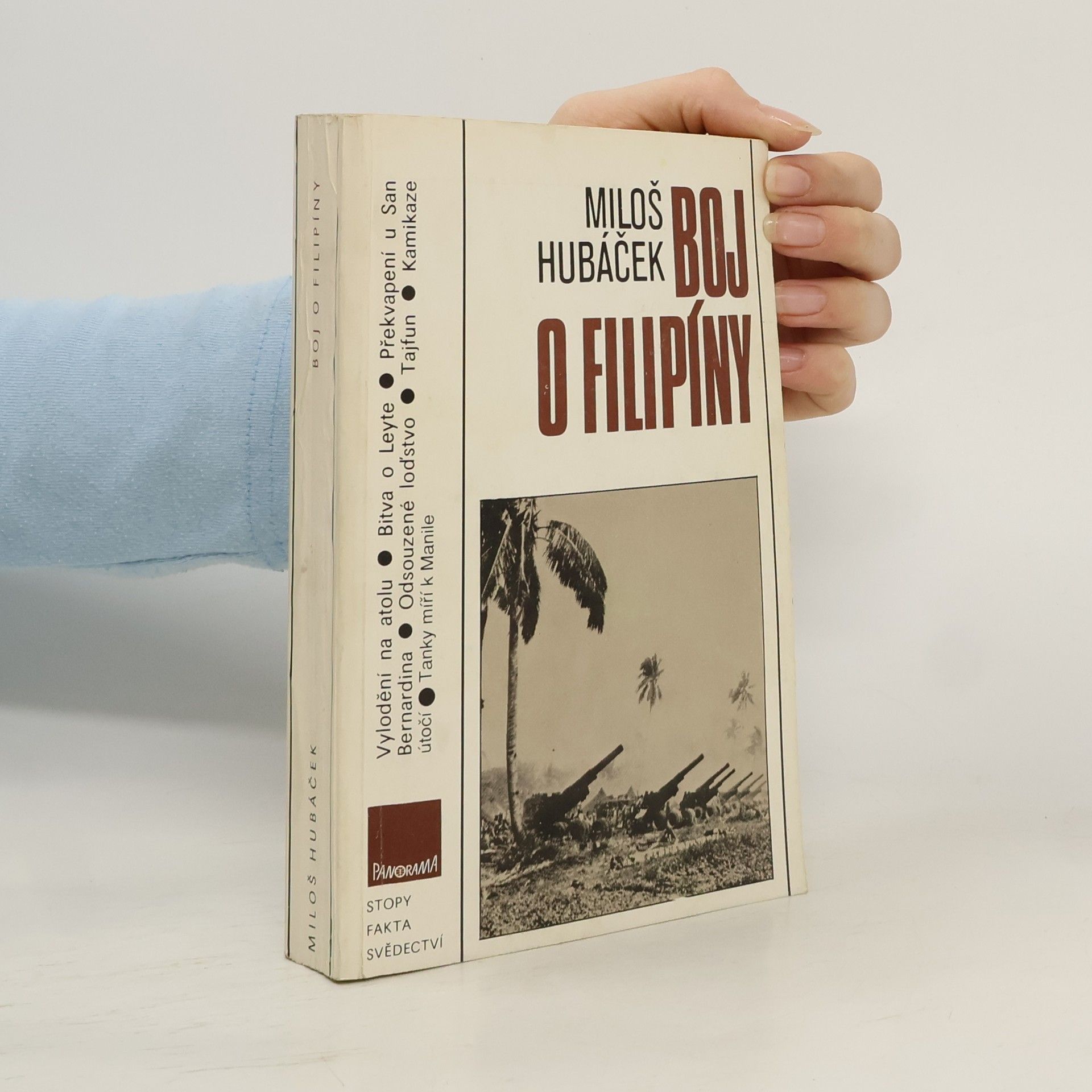 Miloš Hubáček Boj o Filipíny