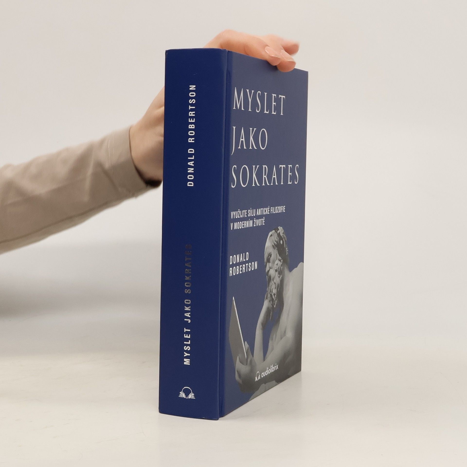 Donald Robertson Myslet jako Sokrates