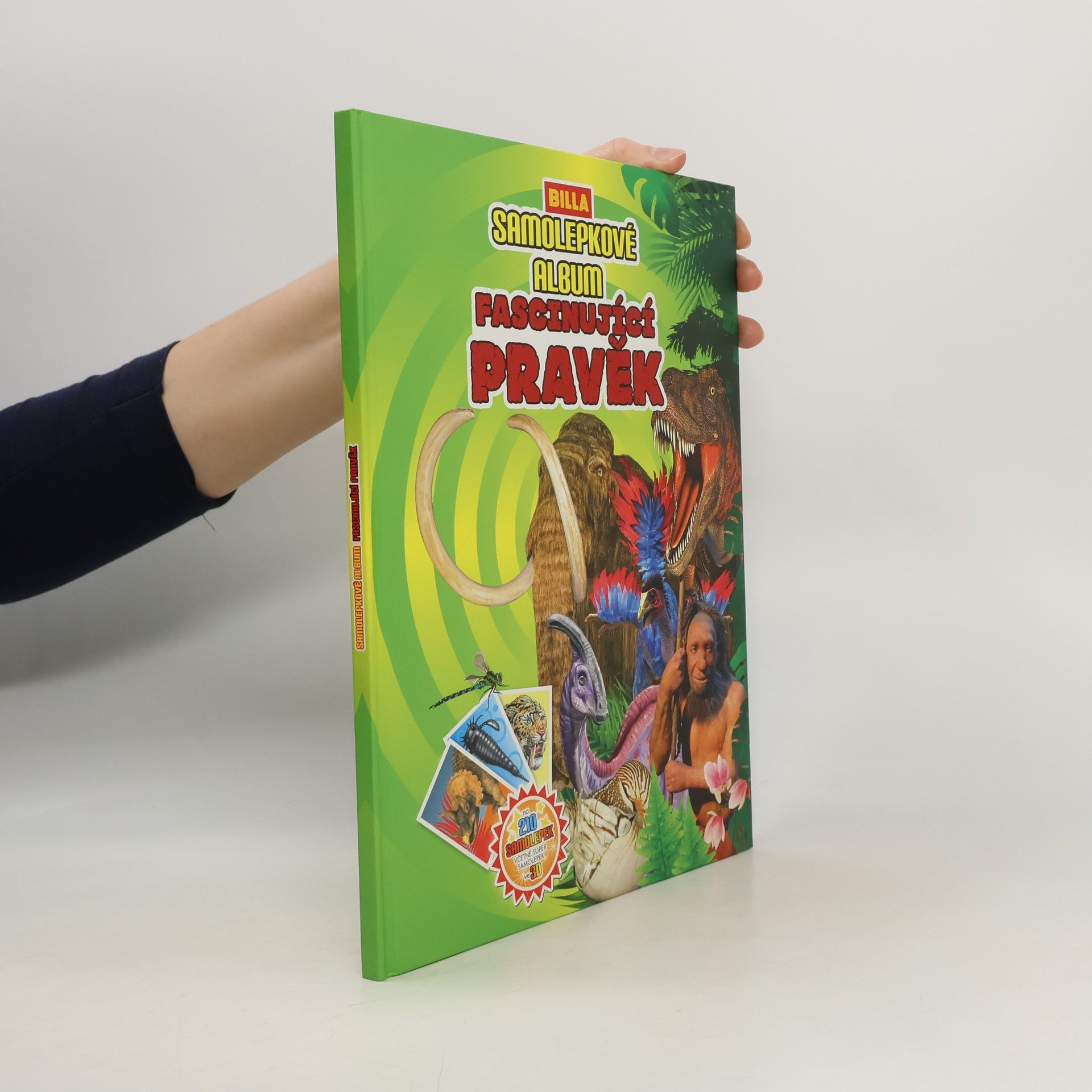 Kolektiv autorů Samolepkové album. Fascinující pravěk