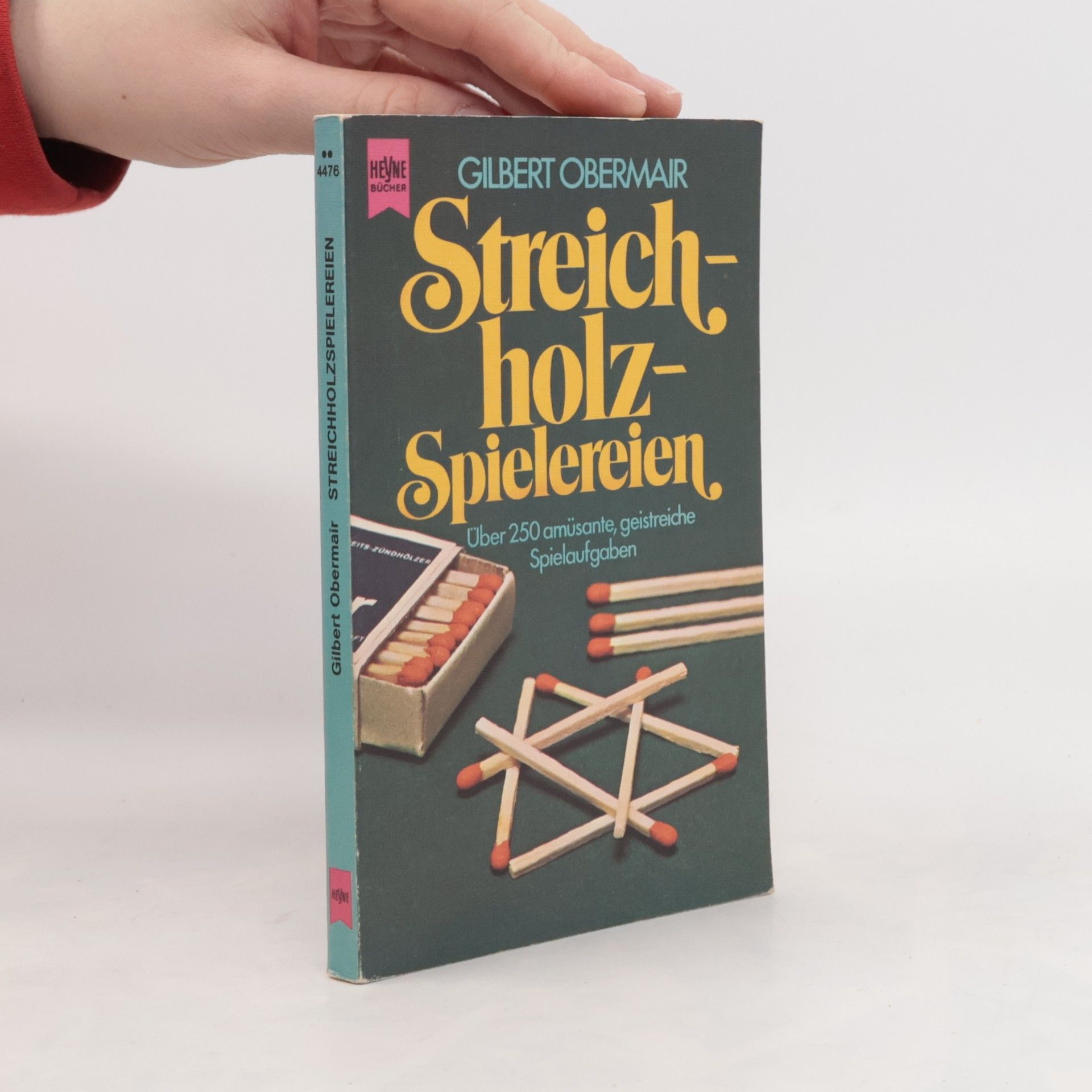 Gilbert Obermair Streichholzspielereien