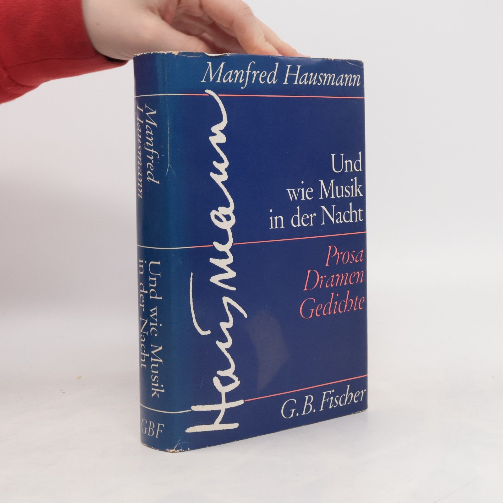 Manfred Hausmann Und wie Musik in der Nacht