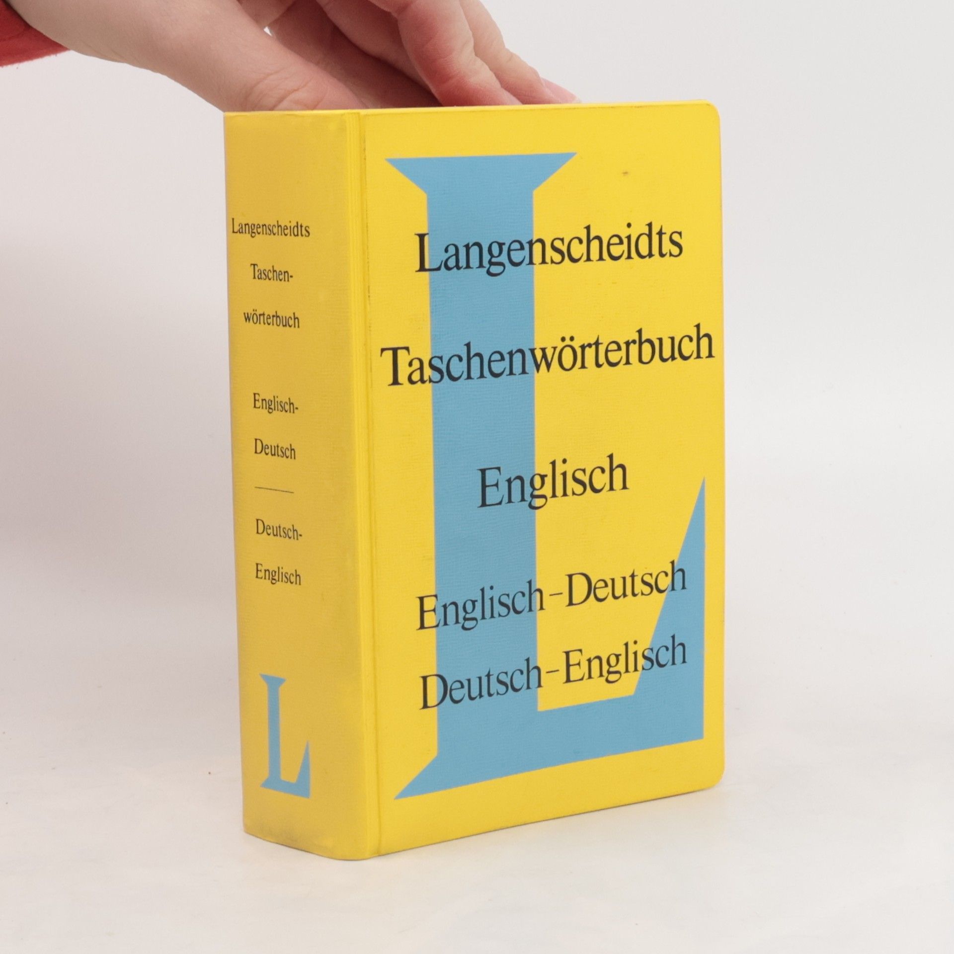 Langenscheidts Taschenwörterbuch der englischen und deutschen Sprache. Langenscheidt's pocket dictionary of the English and German languages