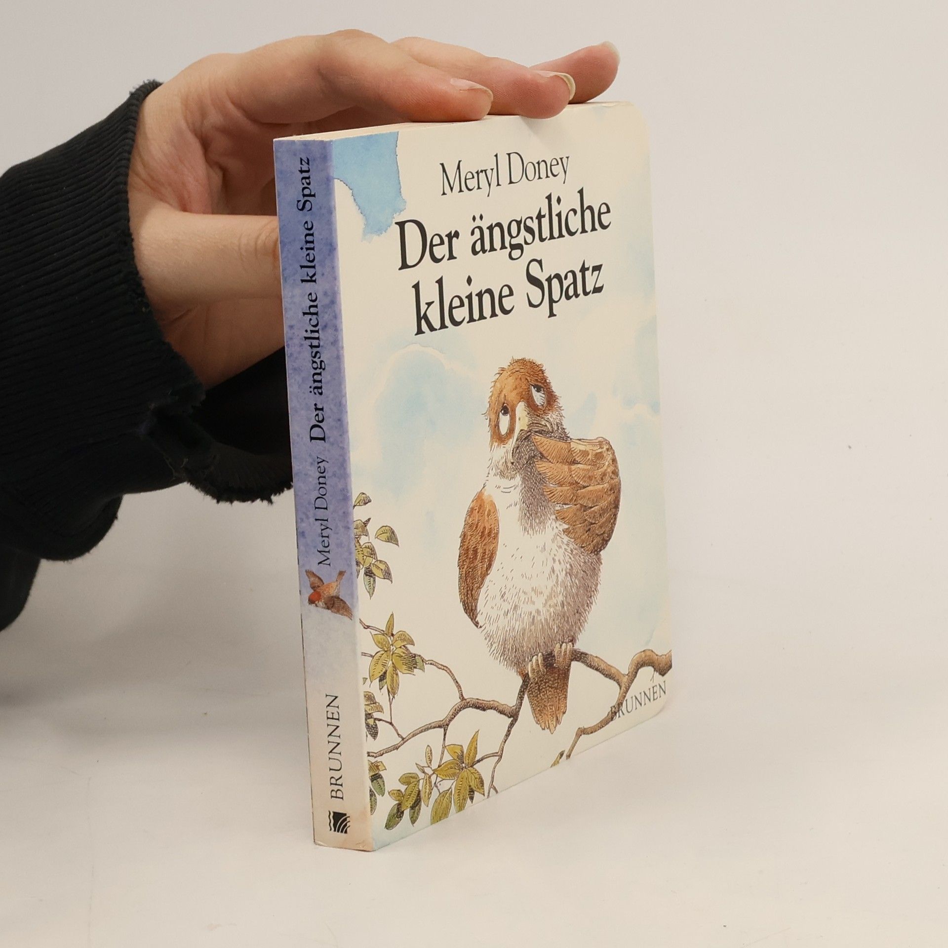Der ängstliche kleine Spatz