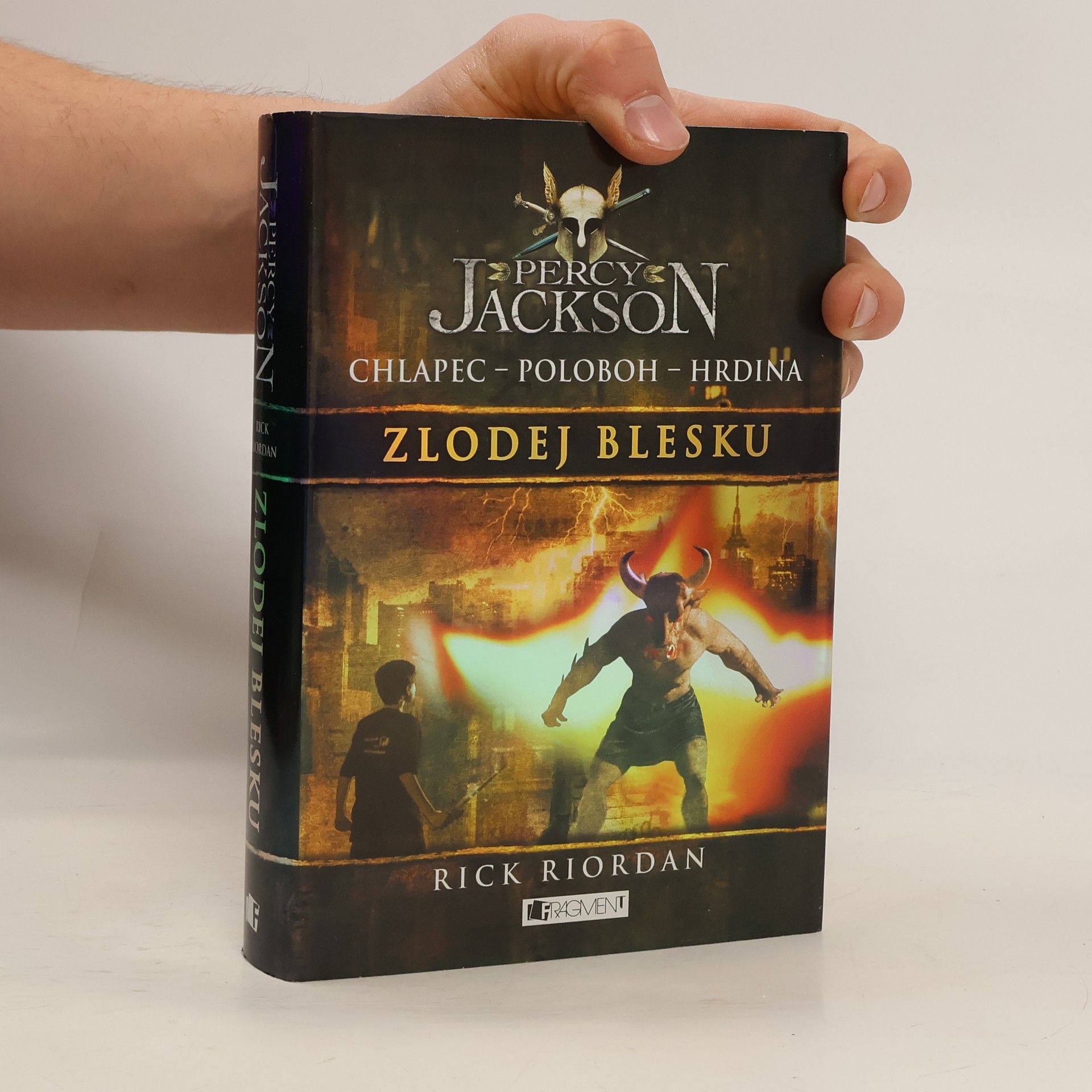 Rick Riordan Percy Jackson: Zlodej blesku