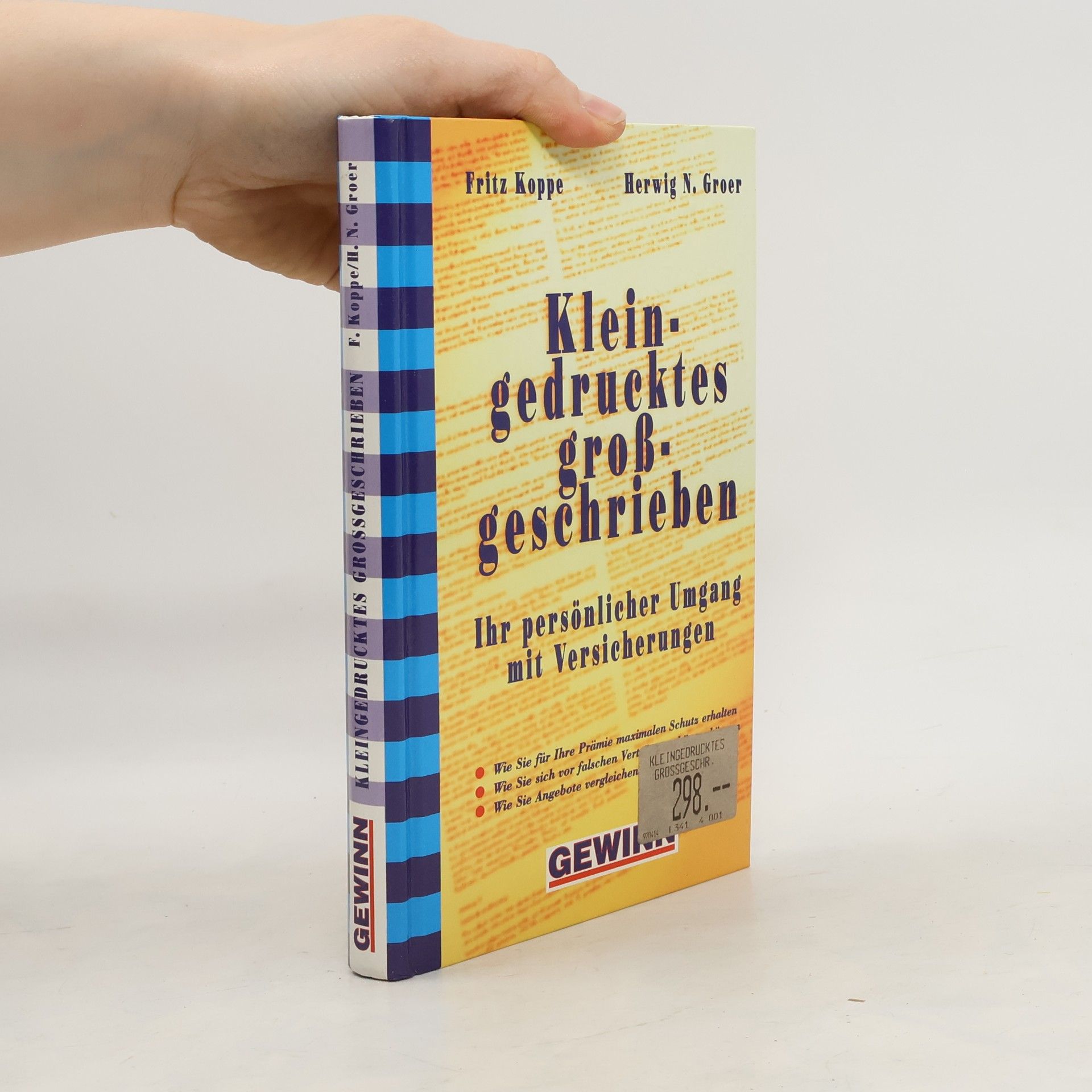 Kleingedrucktes großgeschrieben