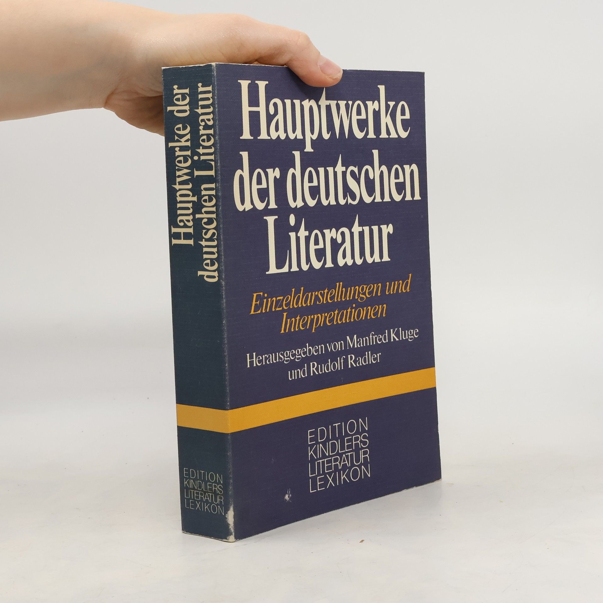 Manfred Kluge Hauptwerke der deutschen Literatur
