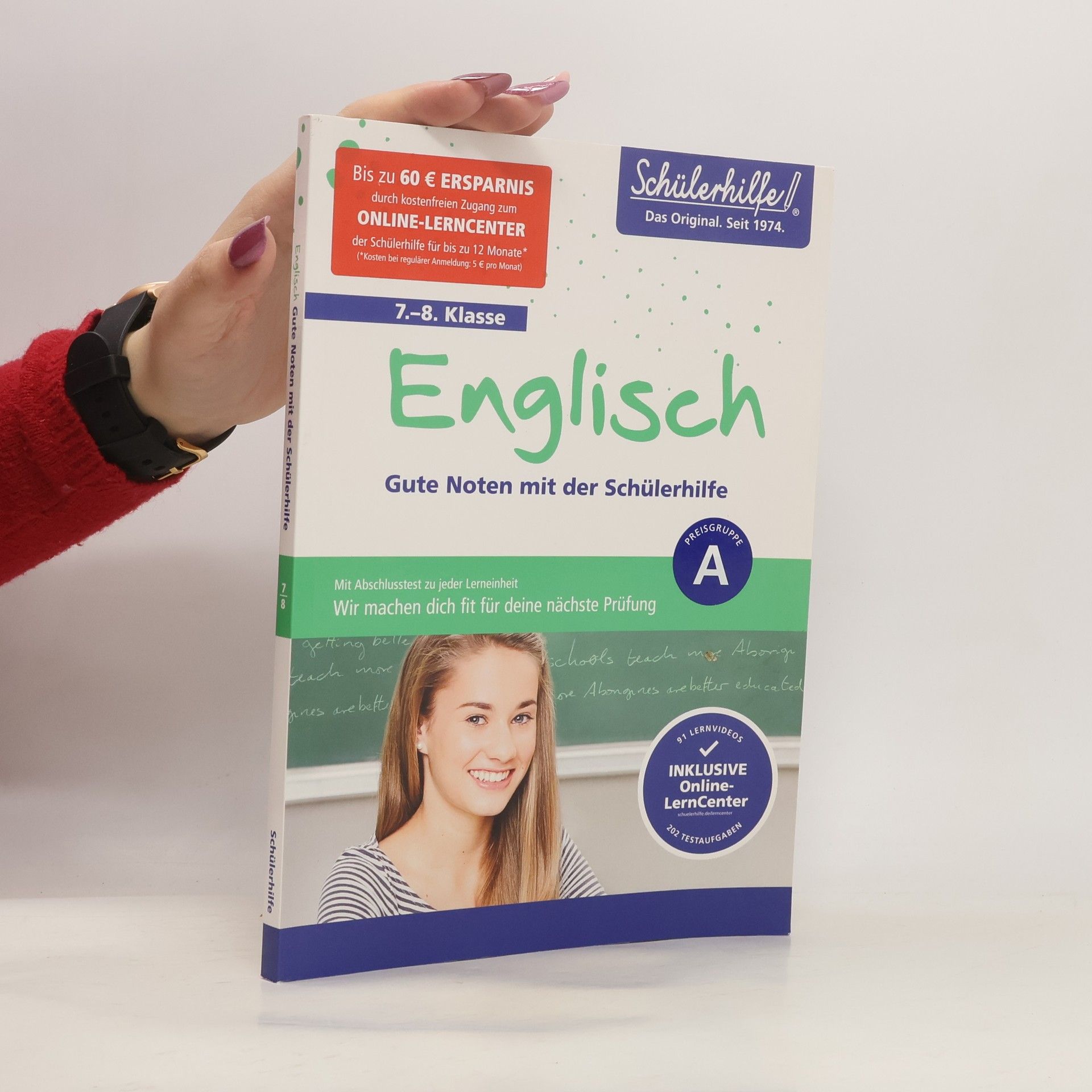 Kolektiv autorů English: Gute Noten mit der Schülerhilfe. 7.-8. Klase