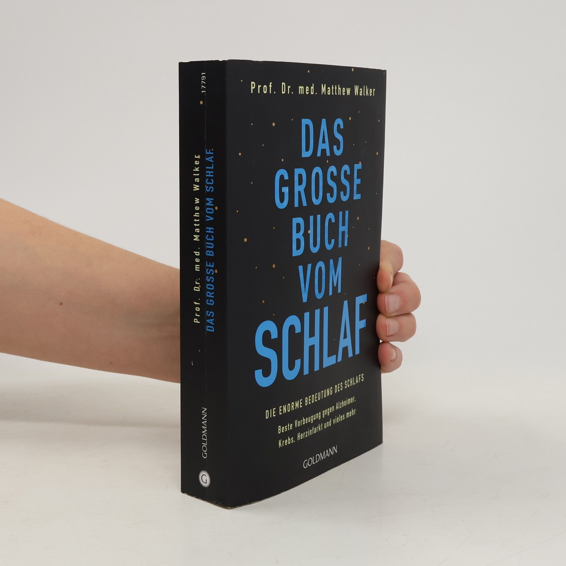 Matthew Walker Das gross Buch vom Schlaf