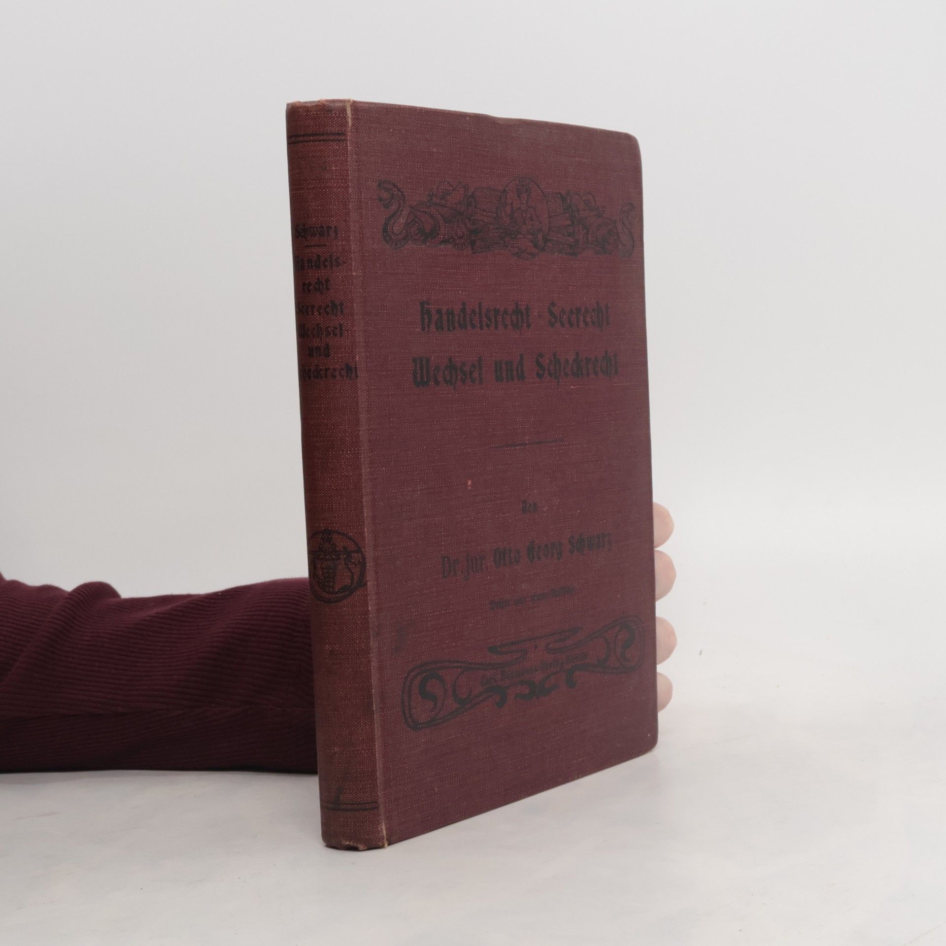 Georg Schwarz Handelsrecht, Wechsel- und Seerecht, Scheckrecht