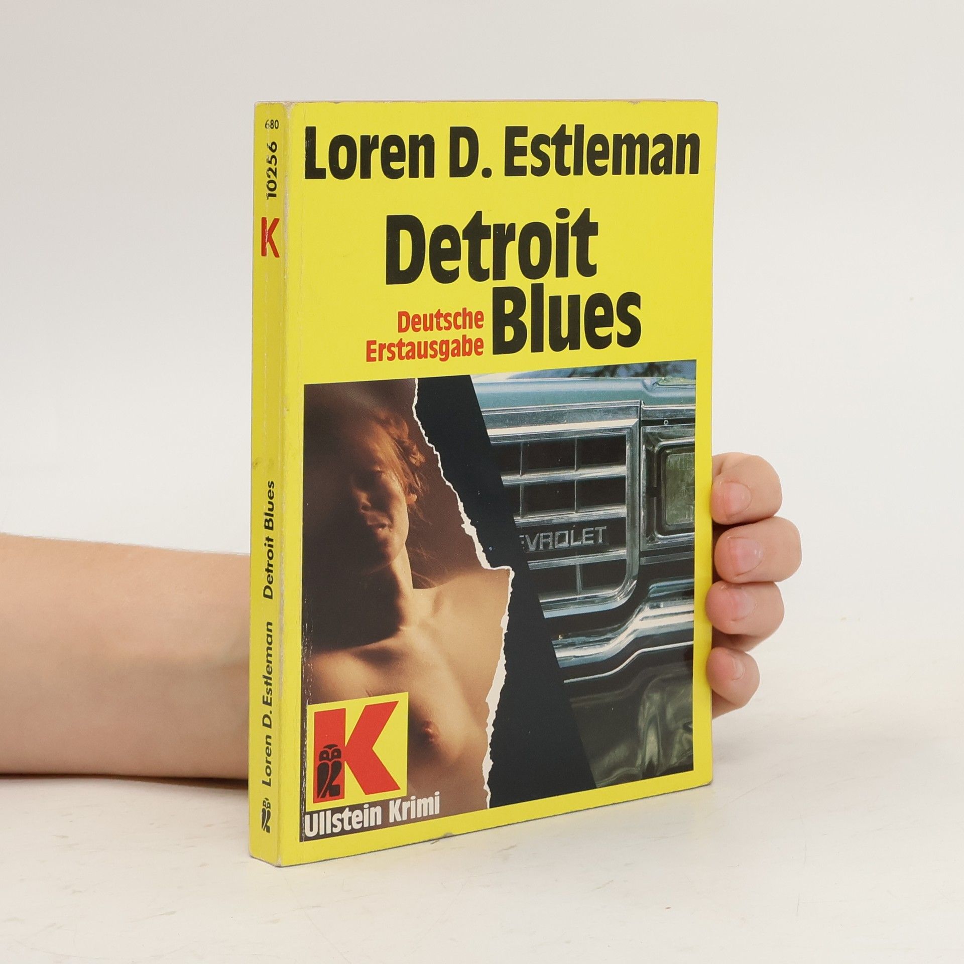 Loren D. Estleman Detroit Blues. Kriminalroman mit Amos Walker. Deutsche Erstausgabe