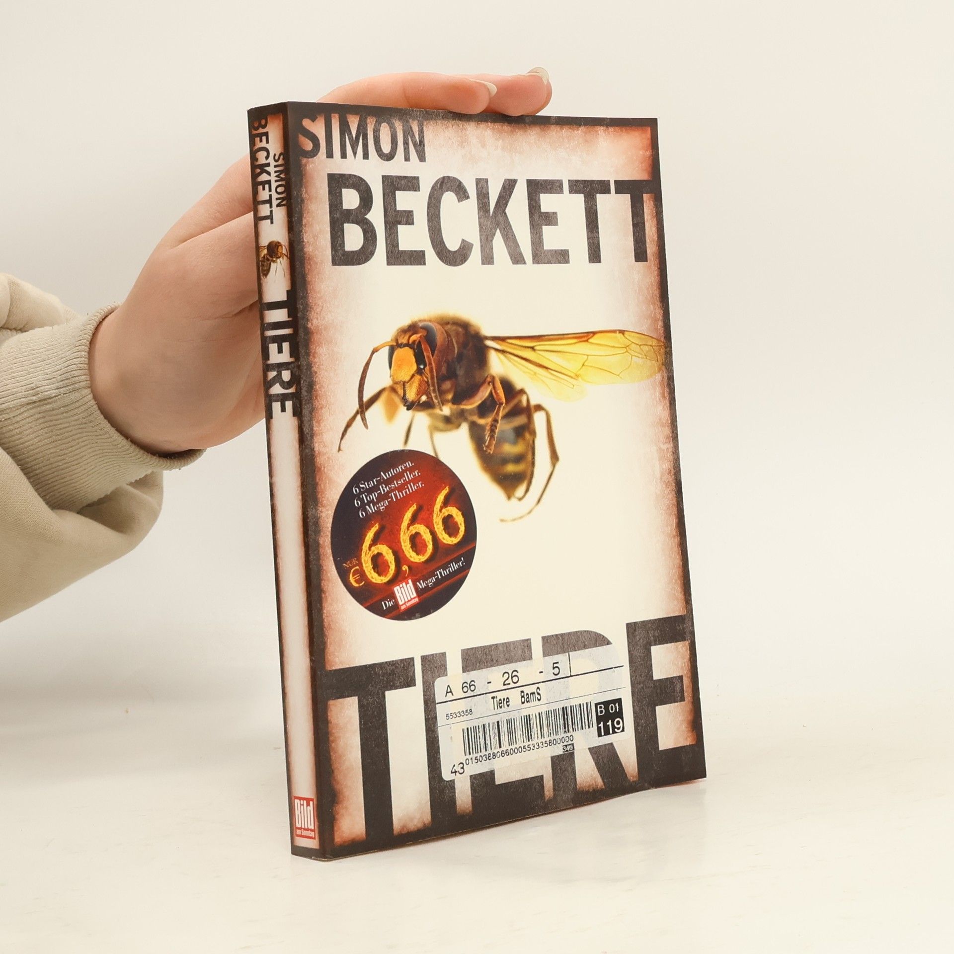 Simon Beckett Tiere