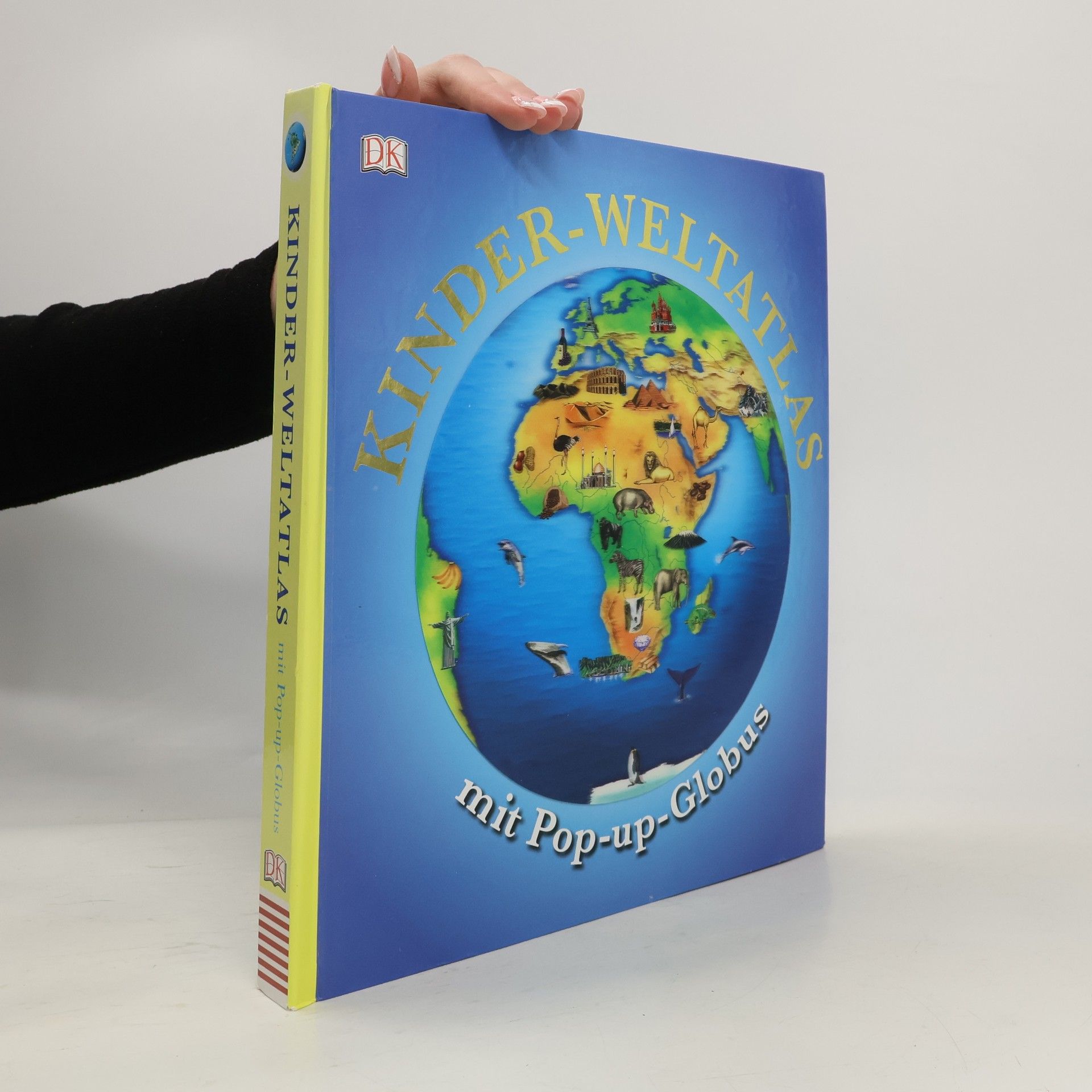 Collectif d'auteurs Kinder-Weltatlas mit Pop-up-Globus