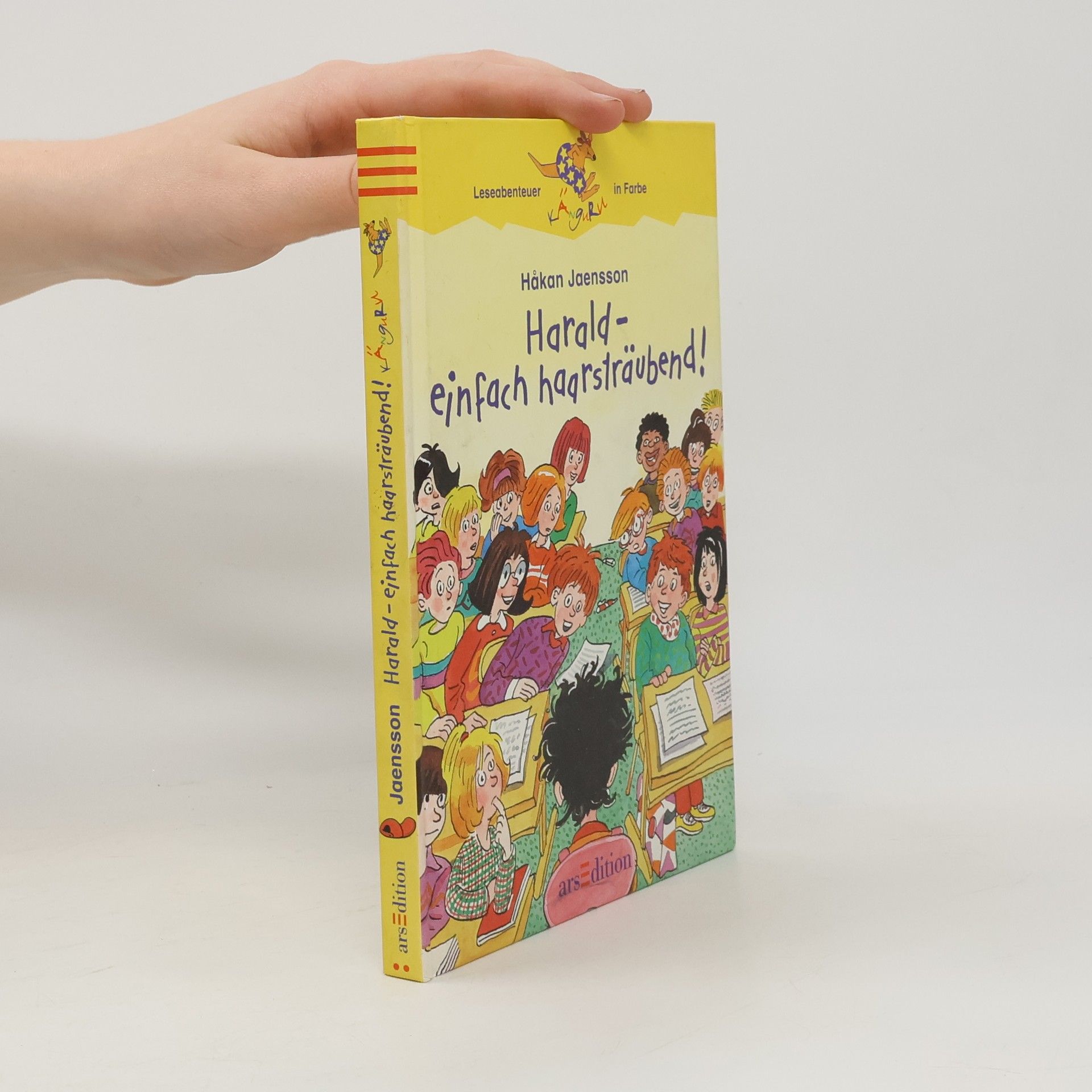 Hakan Jaensson Känguru Leseabenteuer in Farbe: Harald - einfach haarsträubend!