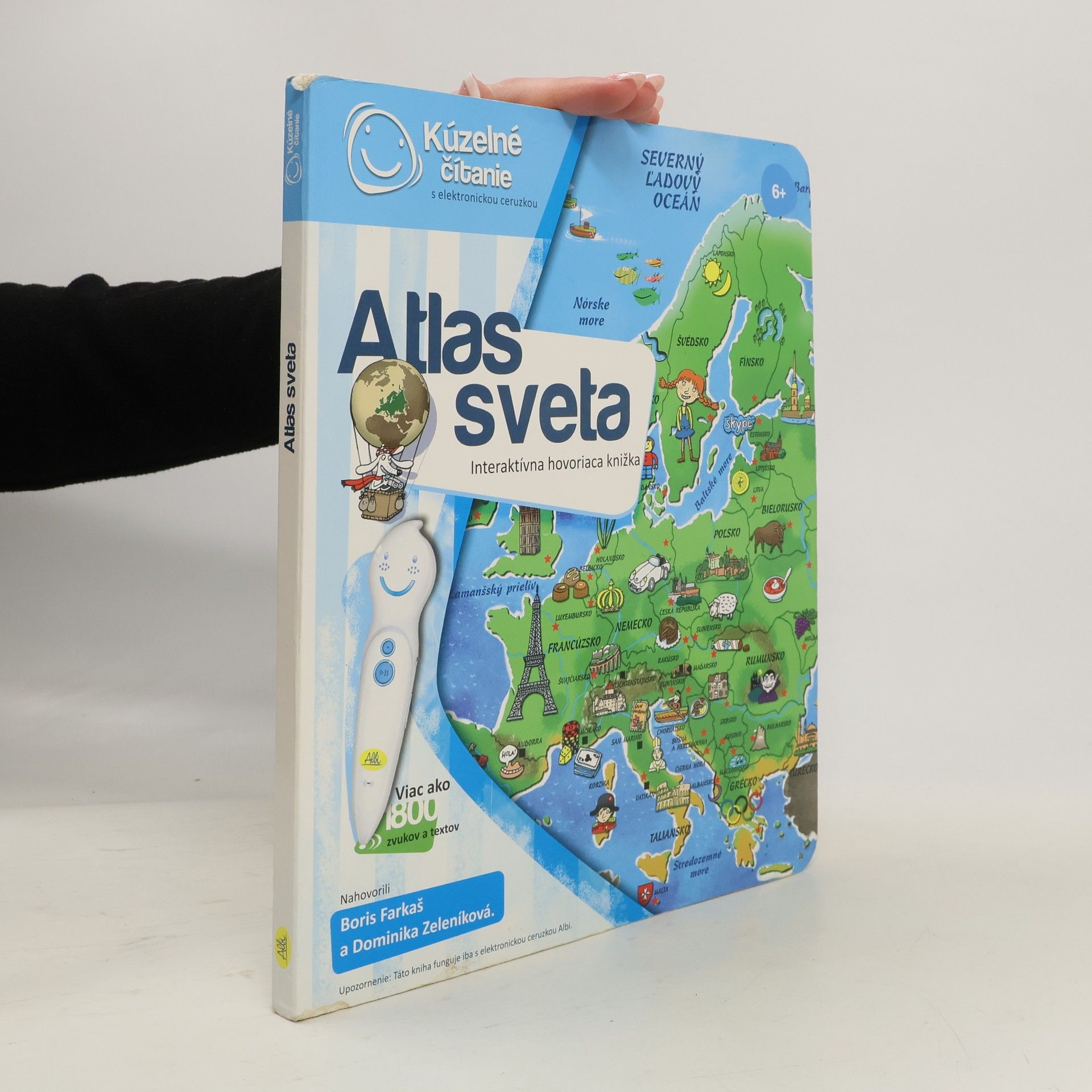 Kolektiv autorů Atlas sveta : interaktívna hovoriaca knižka