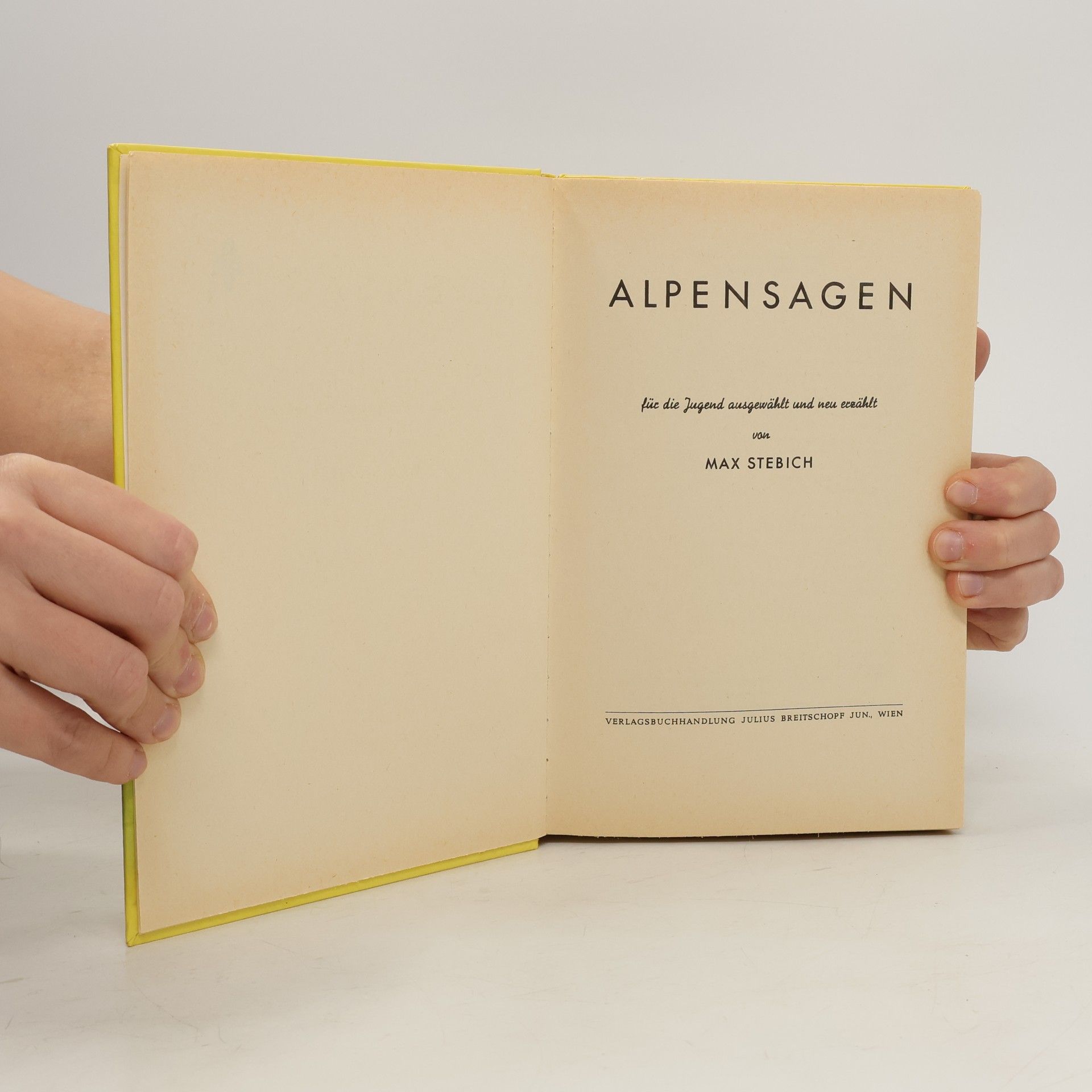 Max Stebich Alpensagen