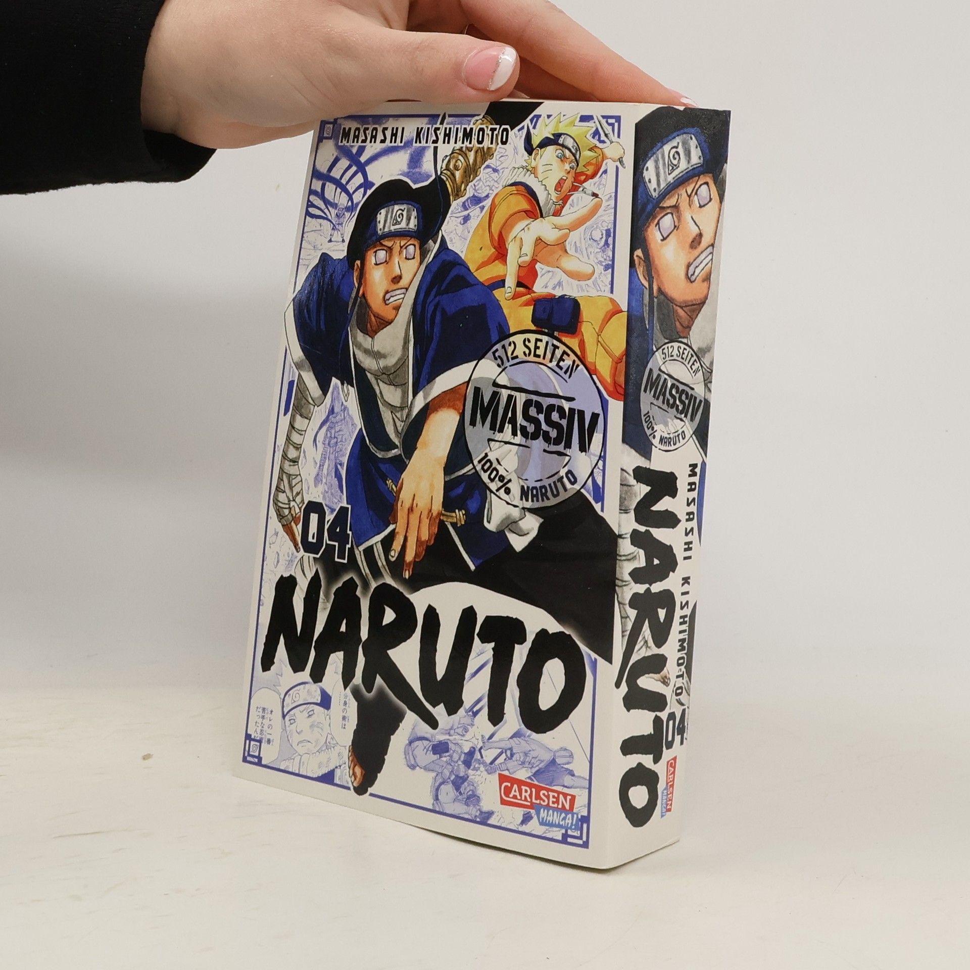 Masashi Kishimoto Naruto Massiv 4