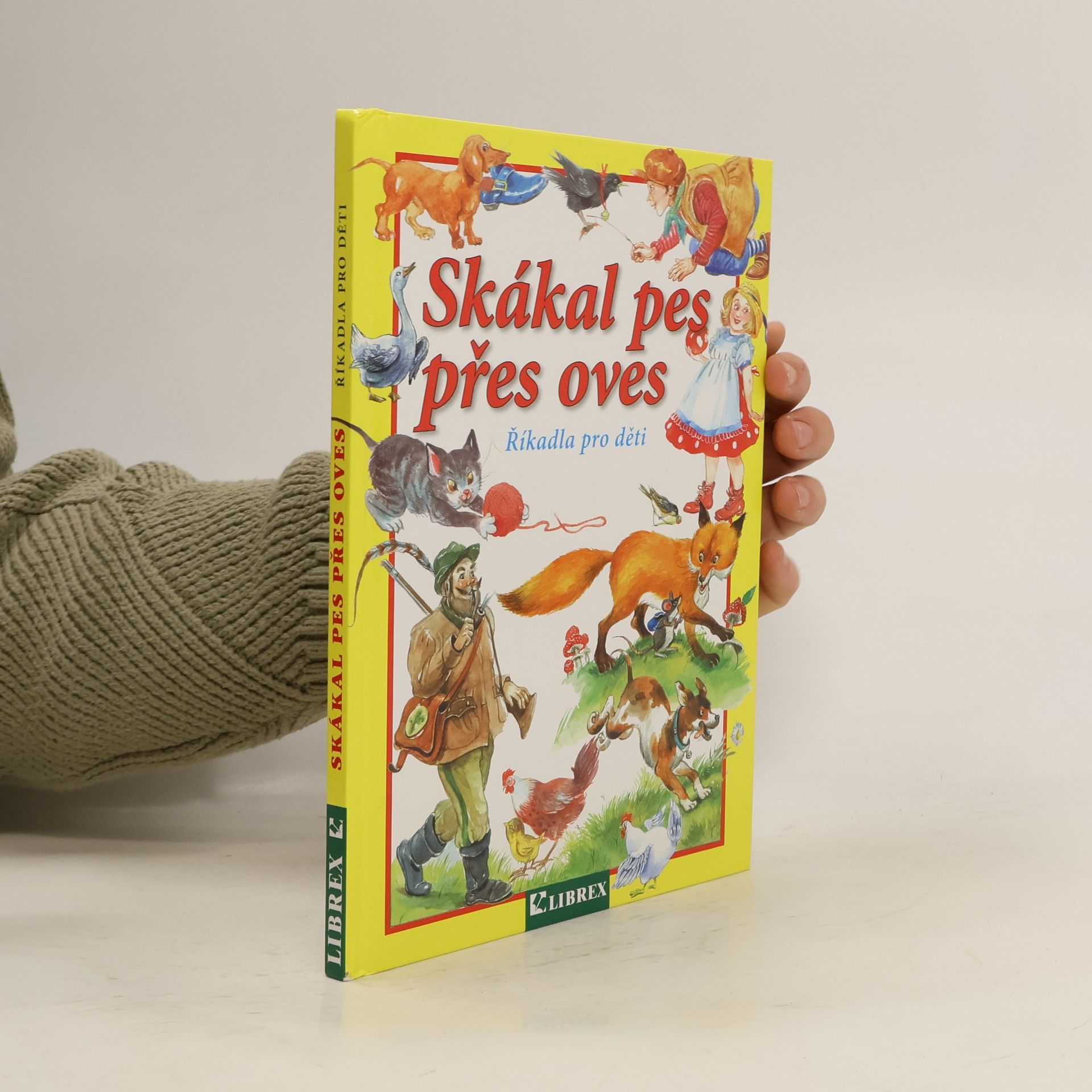 Skákal pes přes oves. Říkadla pro děti