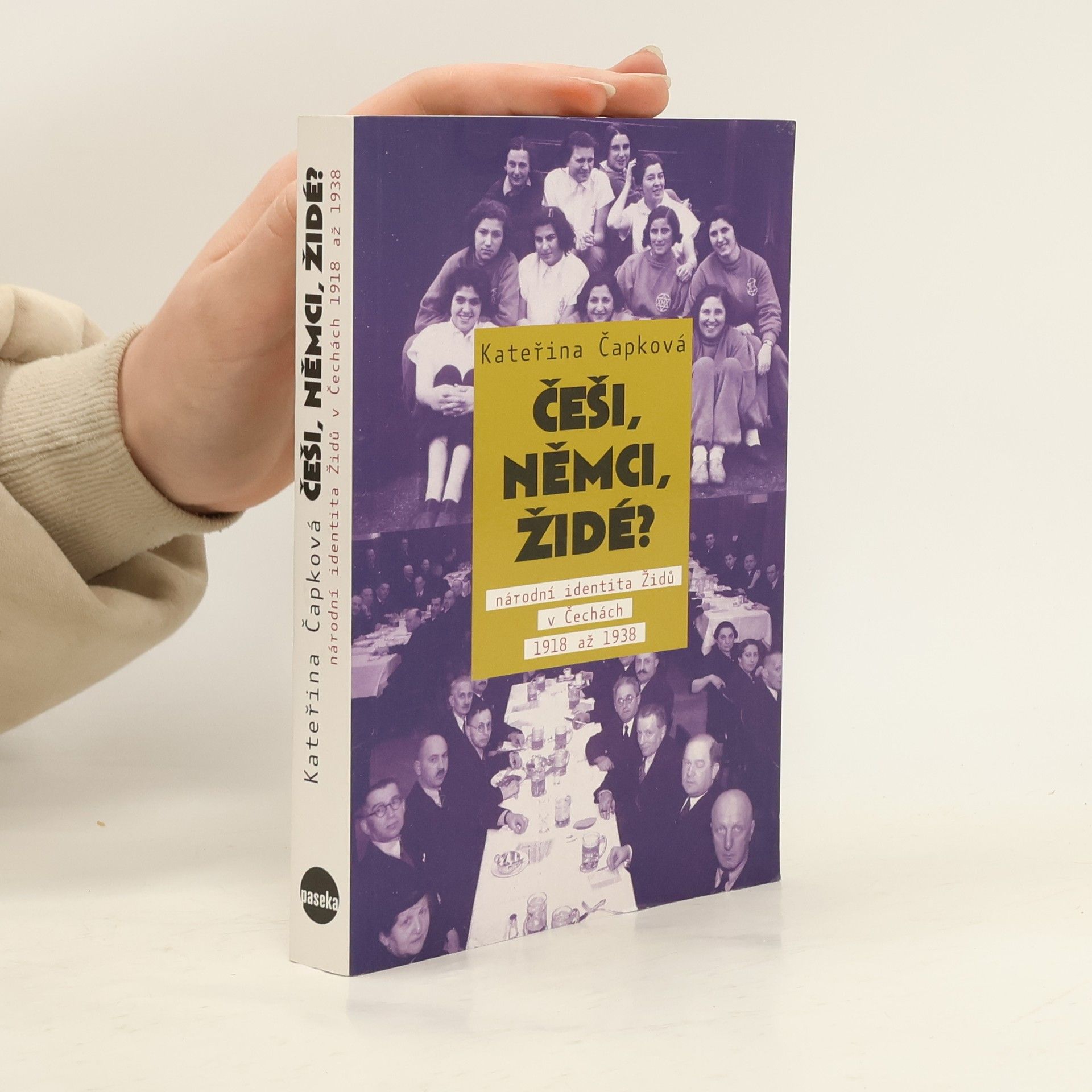 Kateřina Čapková Češi, Němci, Židé? Národní identita Židů v Čechách 1918 až 1938.