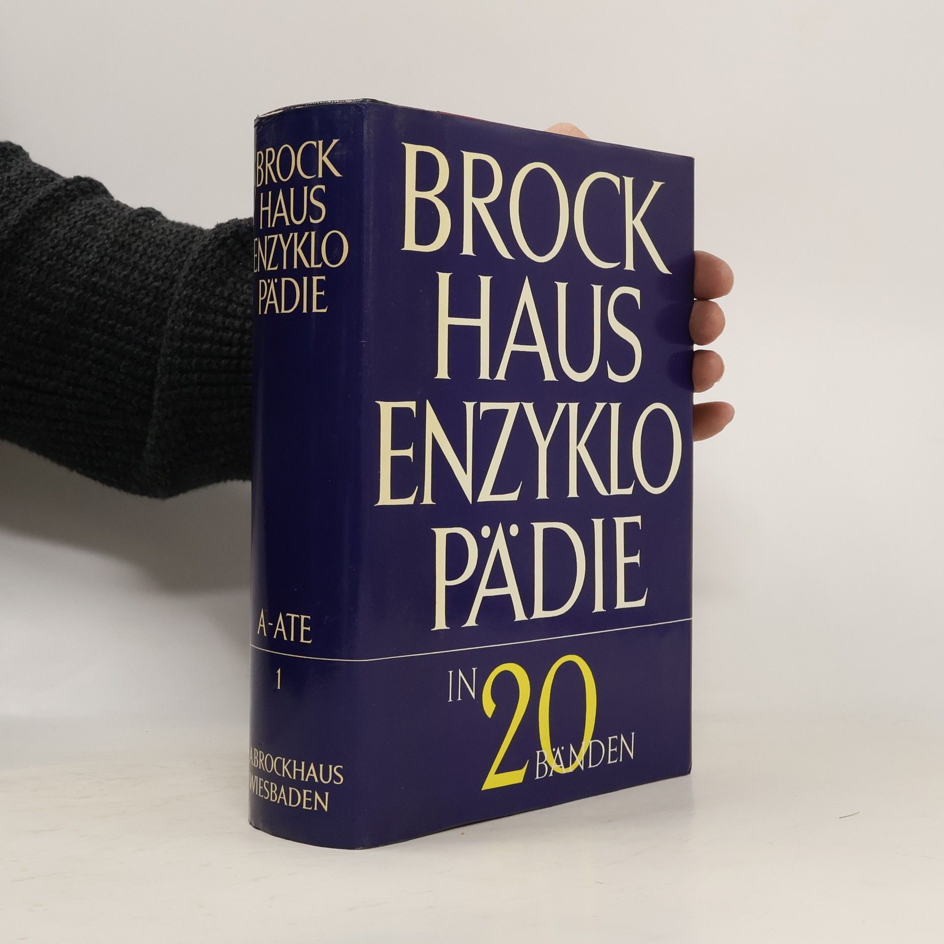 Autores varios Brockhaus Enzyklopädie 1. A-ATE