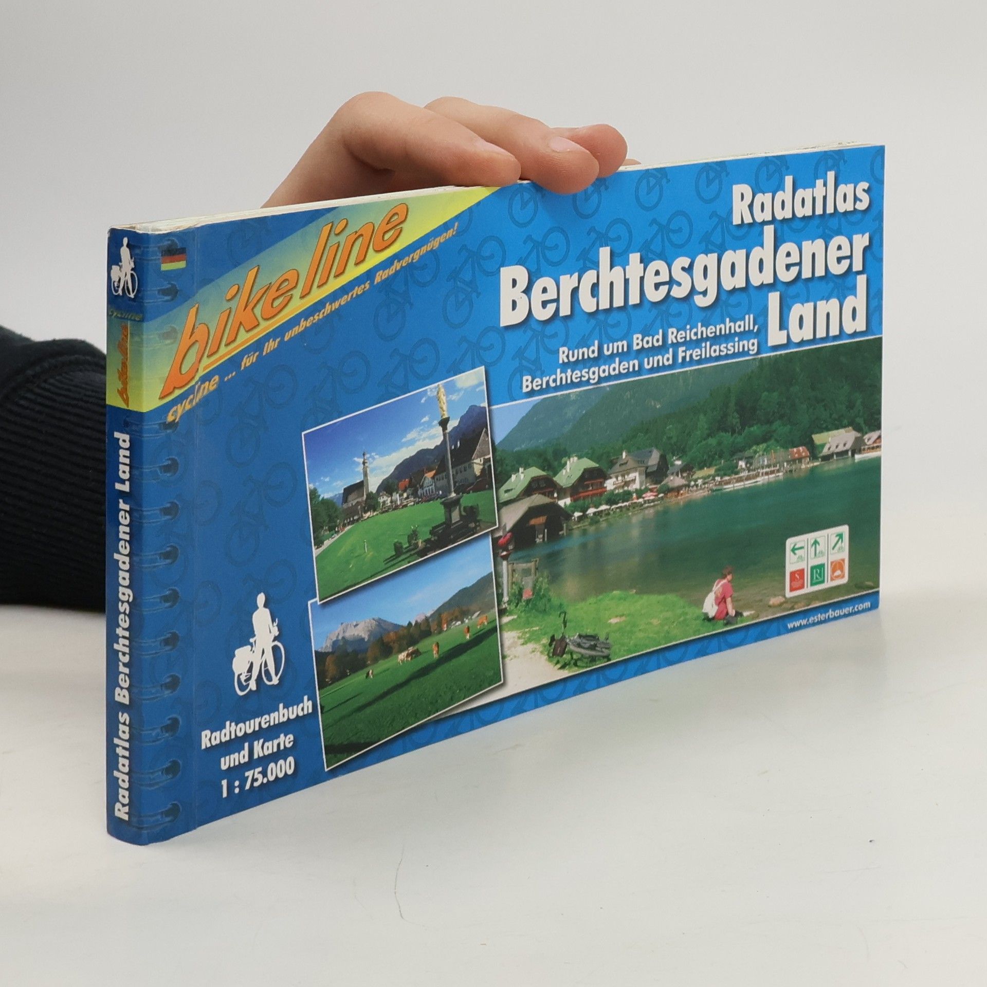 Liz Bijnsdorp Bikeline: Radatlas Berchtesgadener Land