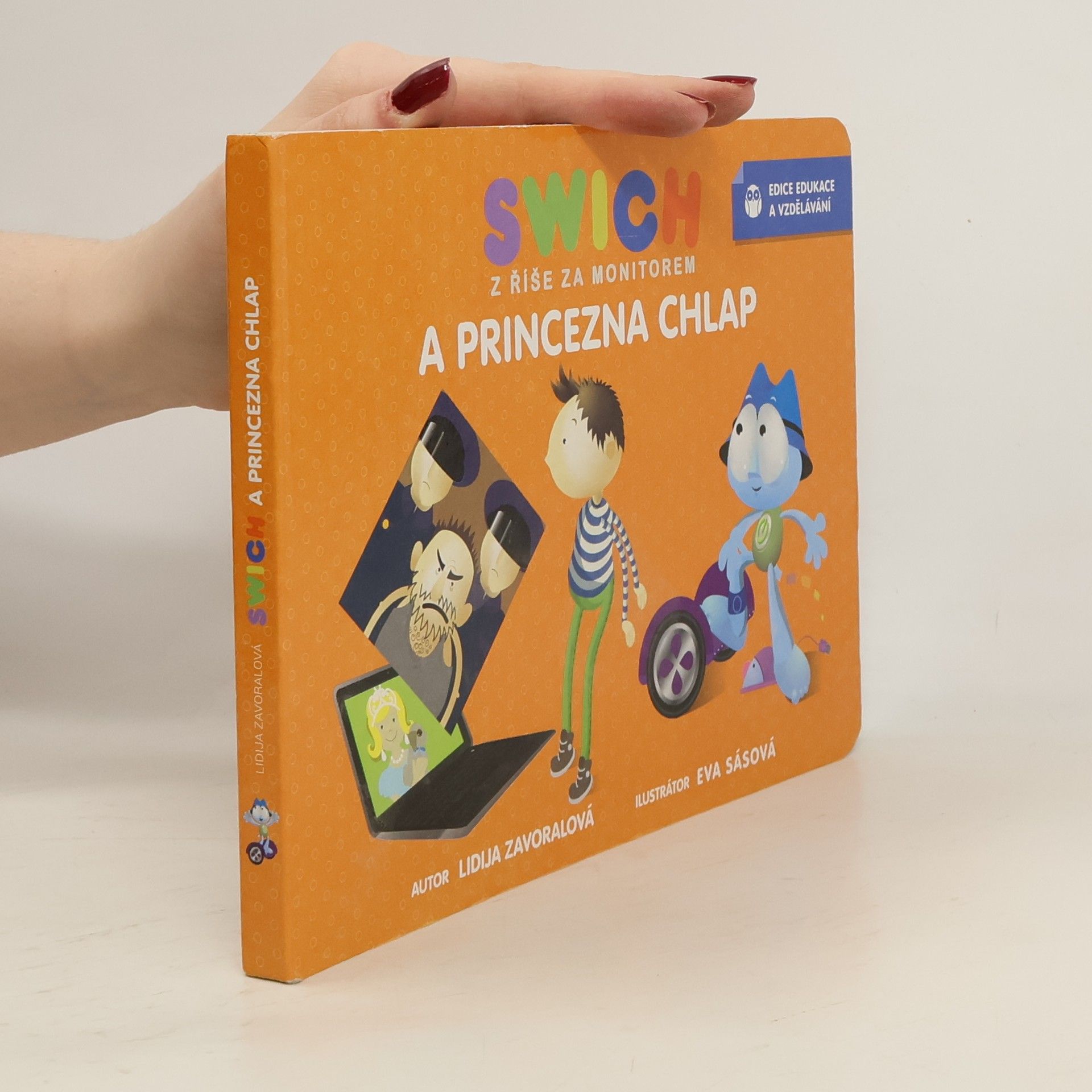 Swich z říše za monitorem a princezna chlap