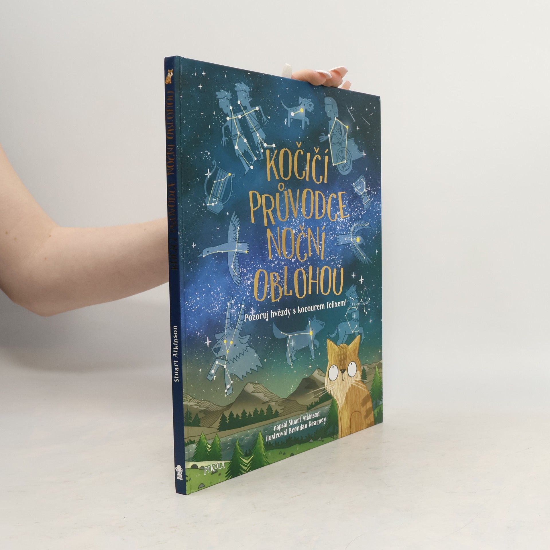 Kočičí průvodce noční oblohou - Pozoruj hvězdy s kocourem Felixem!